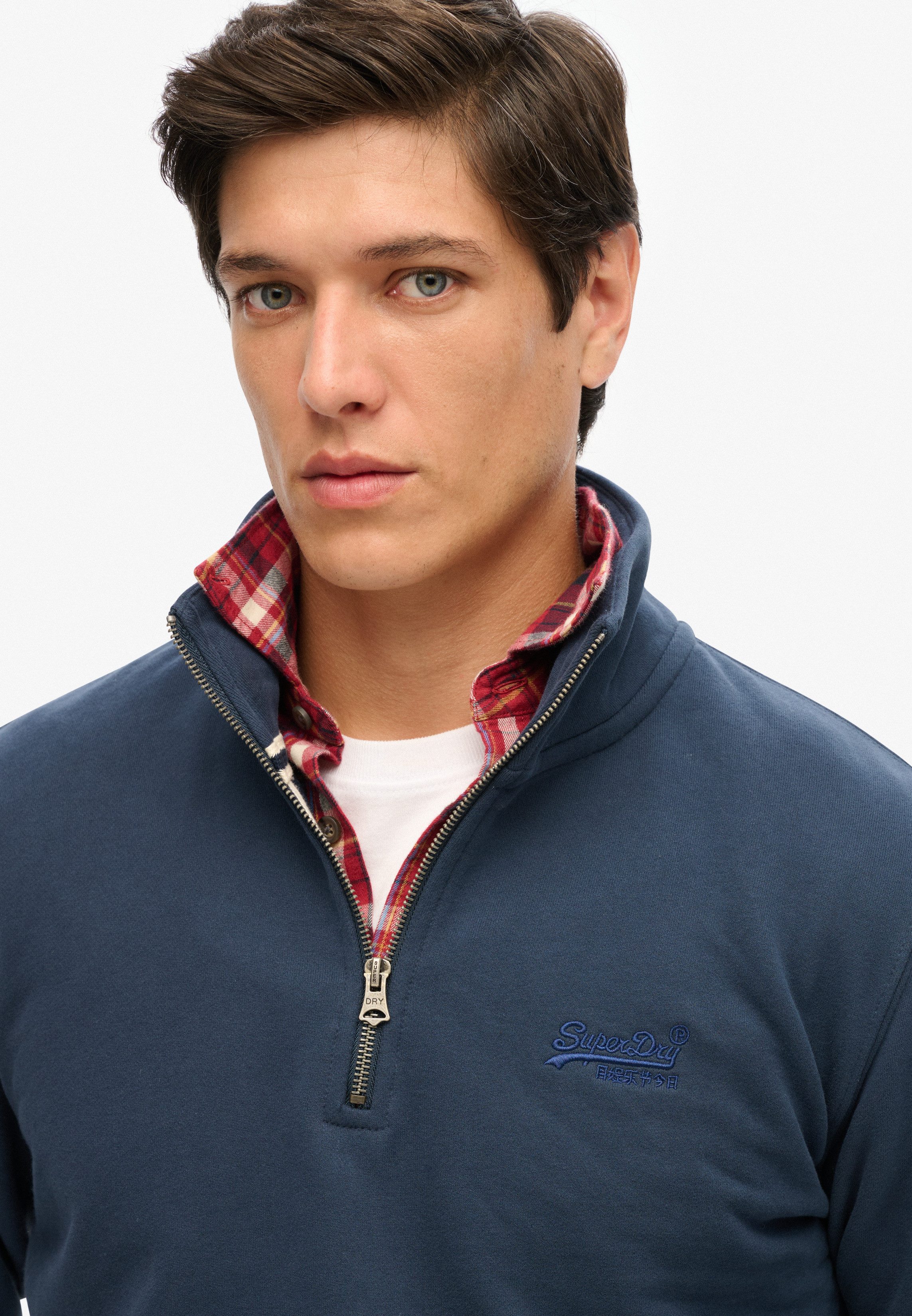 Superdry Sweatshirt ESSENTIAL LOGO HENLEY