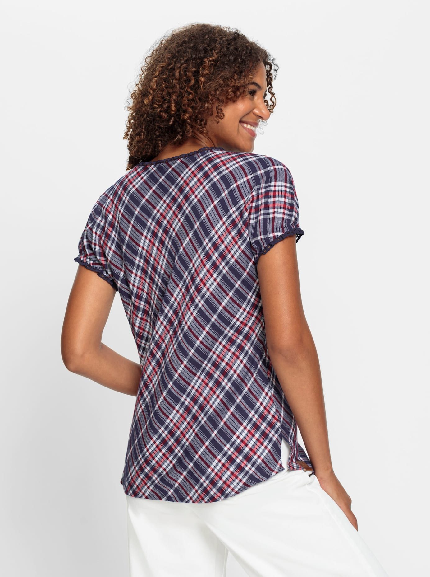 Casual Looks Blouse met korte mouwen
