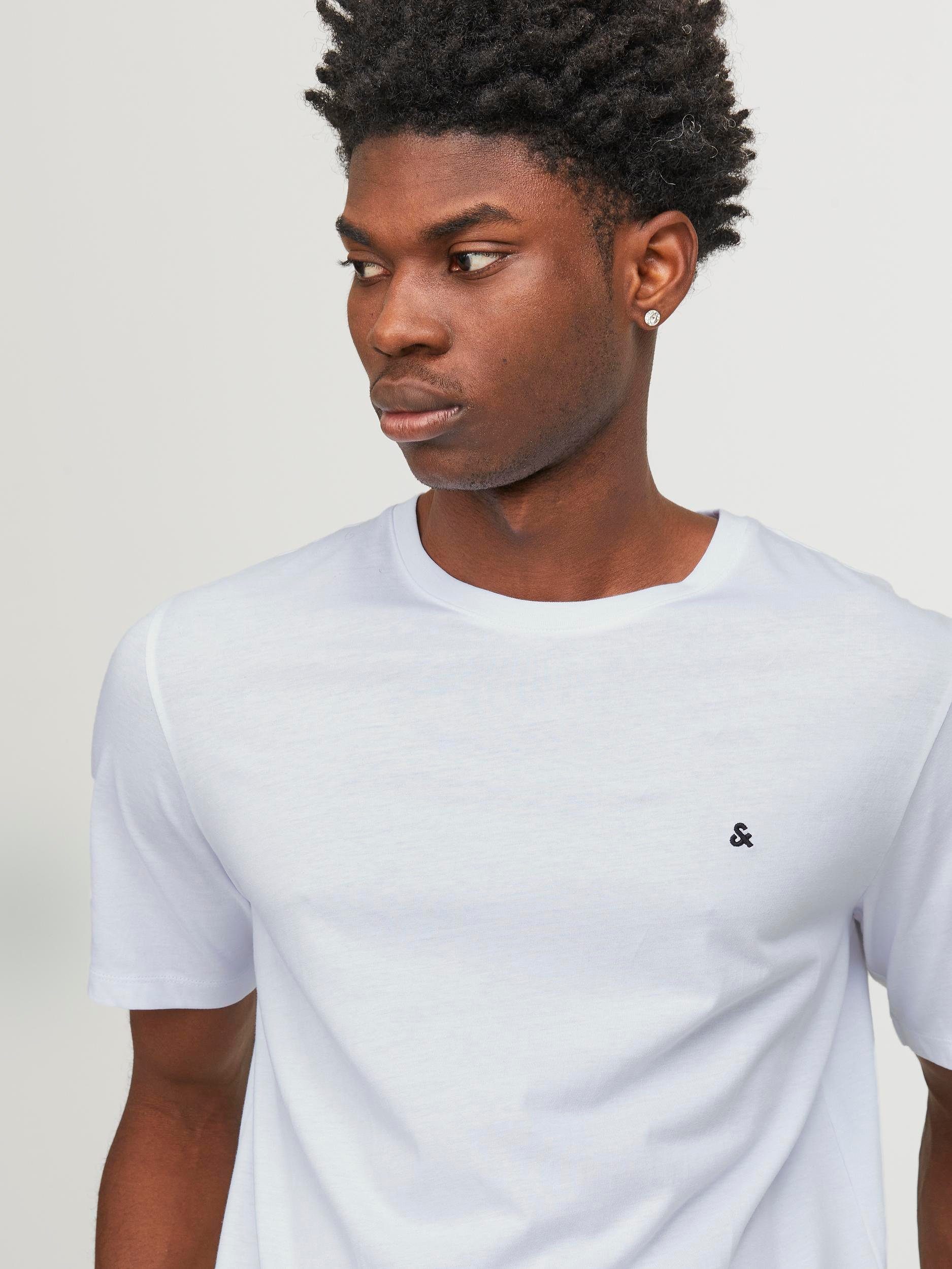 Jack & Jones Shirt met ronde hals JJEPAULOS TEE SS CREW NECK NOOS