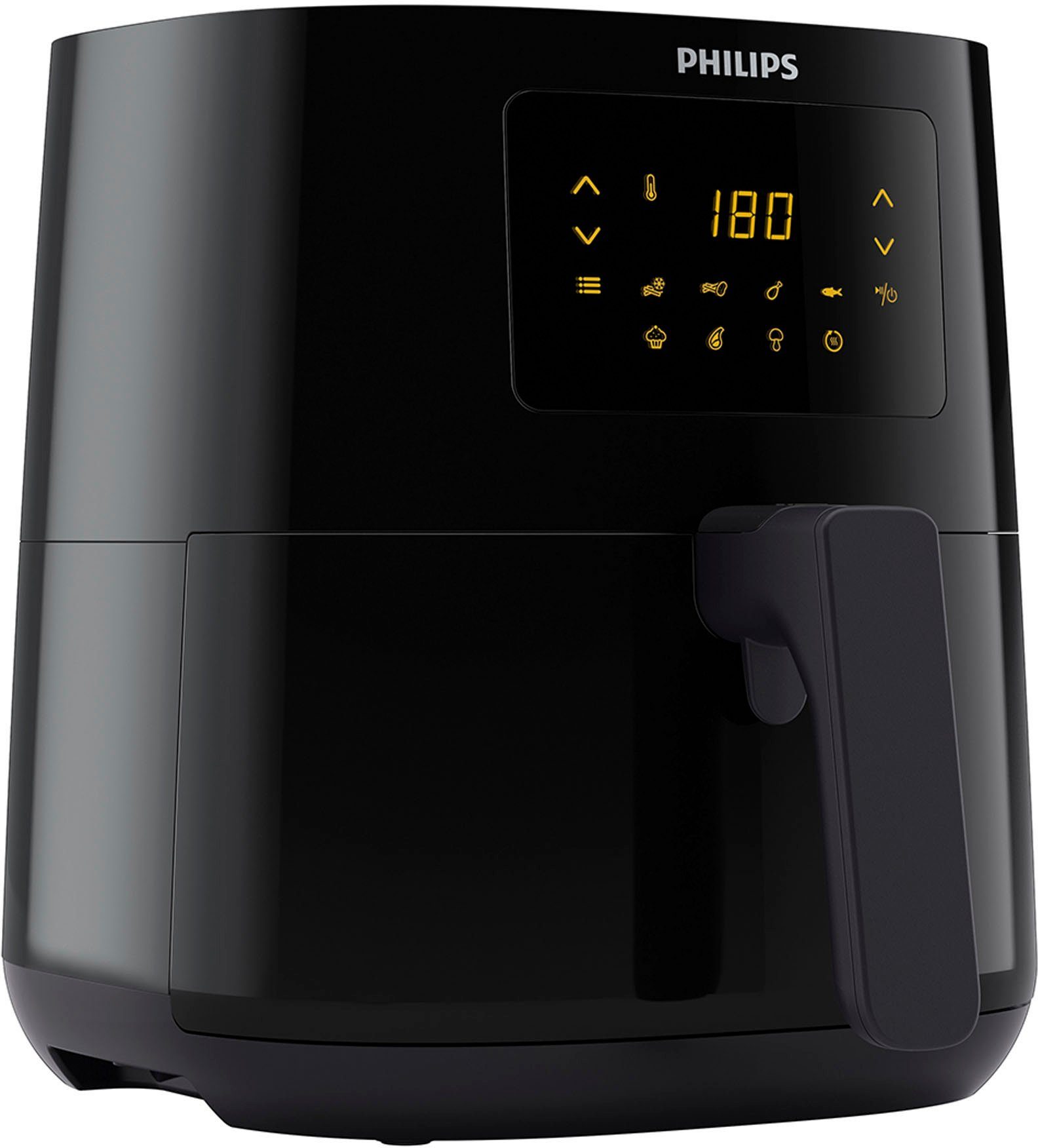 Philips Airfryer L HD9252/90, 4,1 l met 7 instellingen en warmhoudfunctie, digitaal display