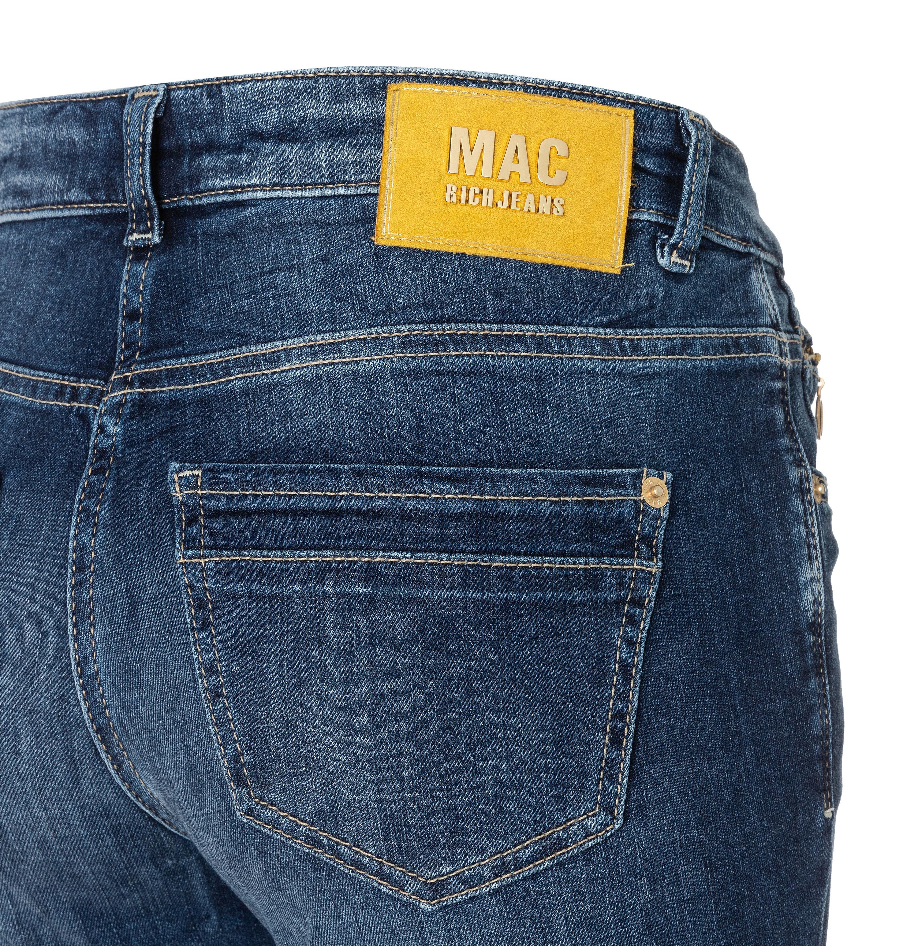 MAC Ankle jeans Rich-slim chic Met bijzonder kleingeldzakje