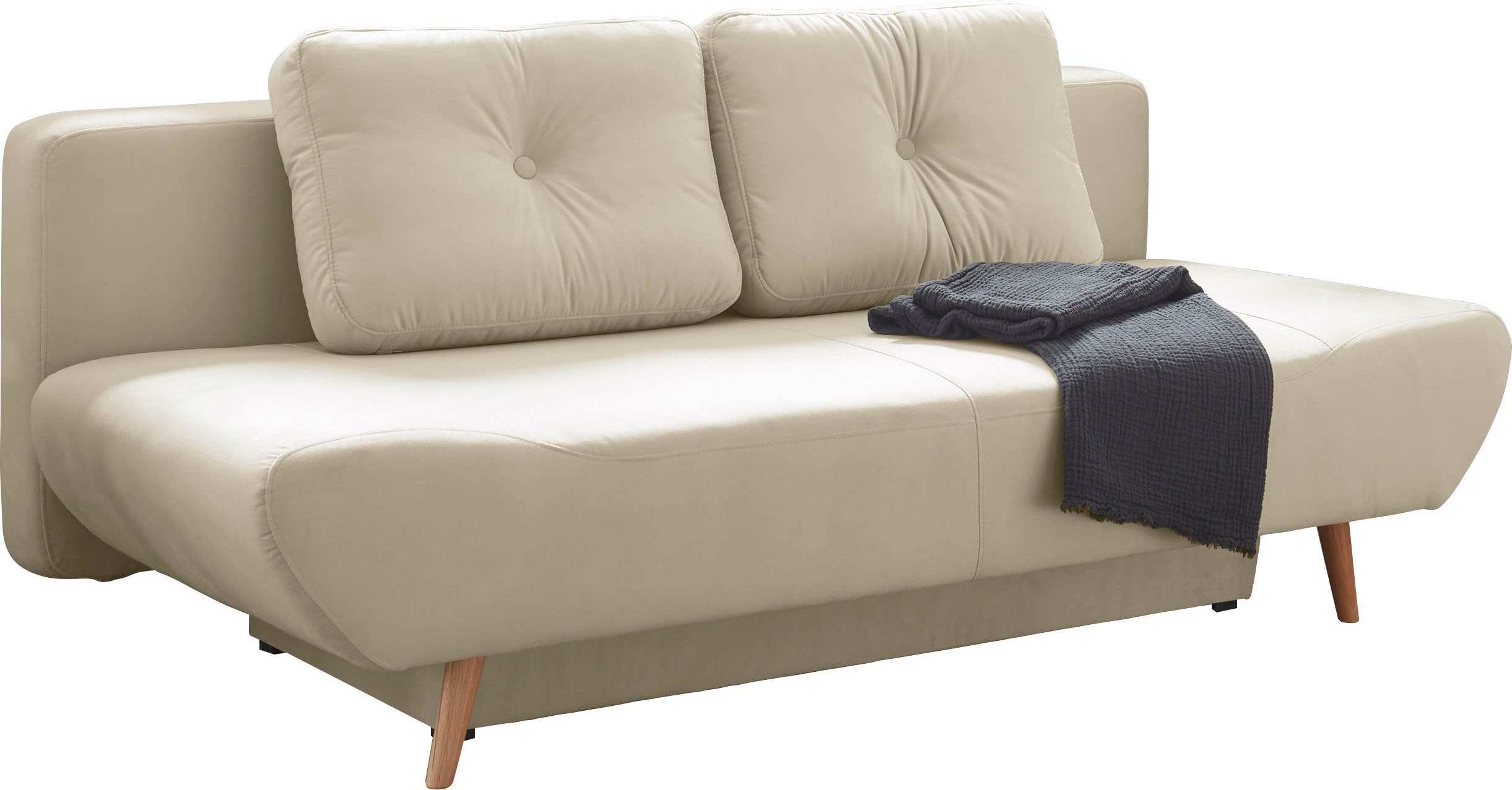 andas Slaapbank Segmon simpel in een comfortabel te bed veranderen, inclusief bedkist
