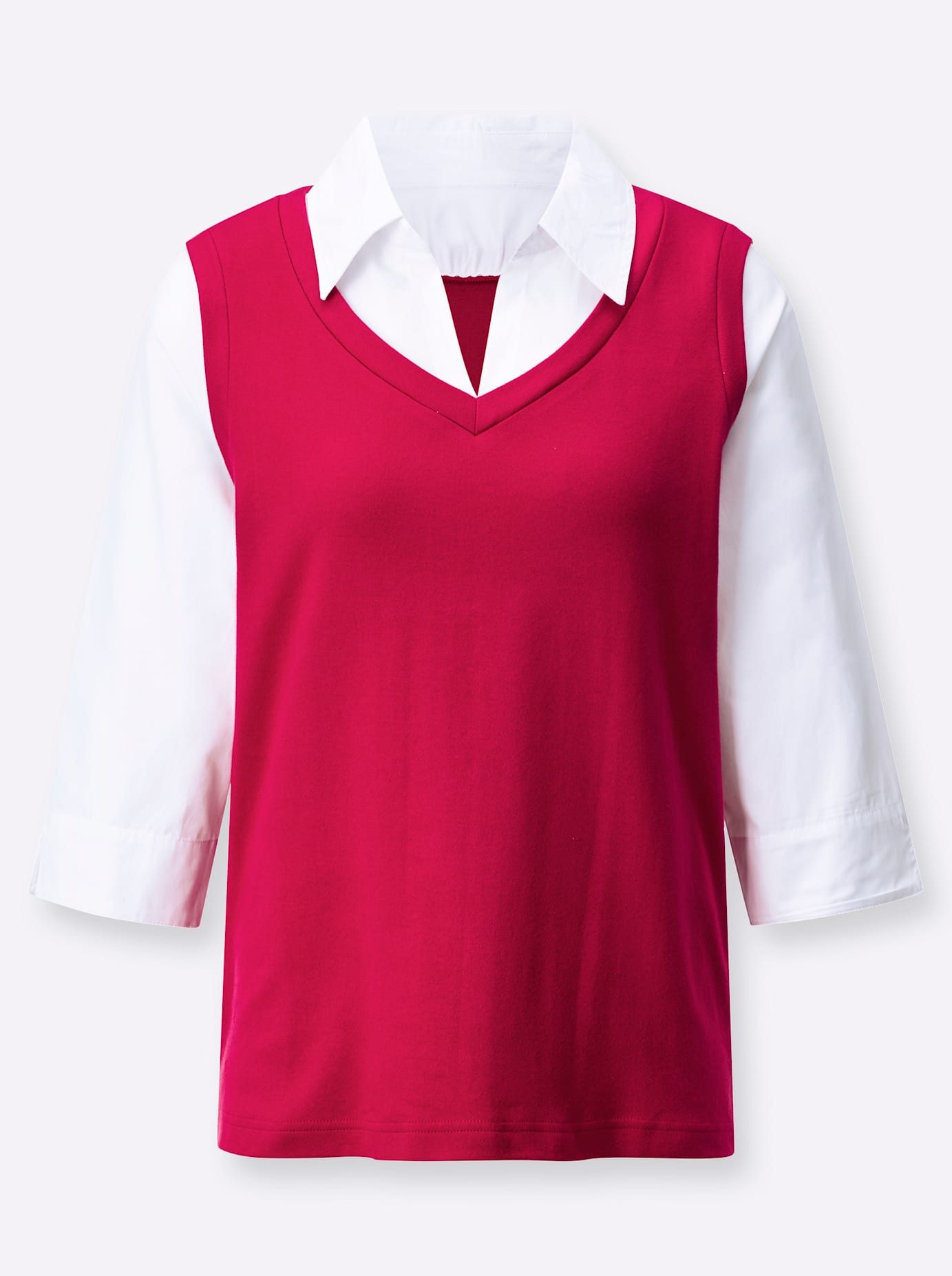 Classic Basics 2-in-1-shirt Shirt 2-in-1 (1-delig)