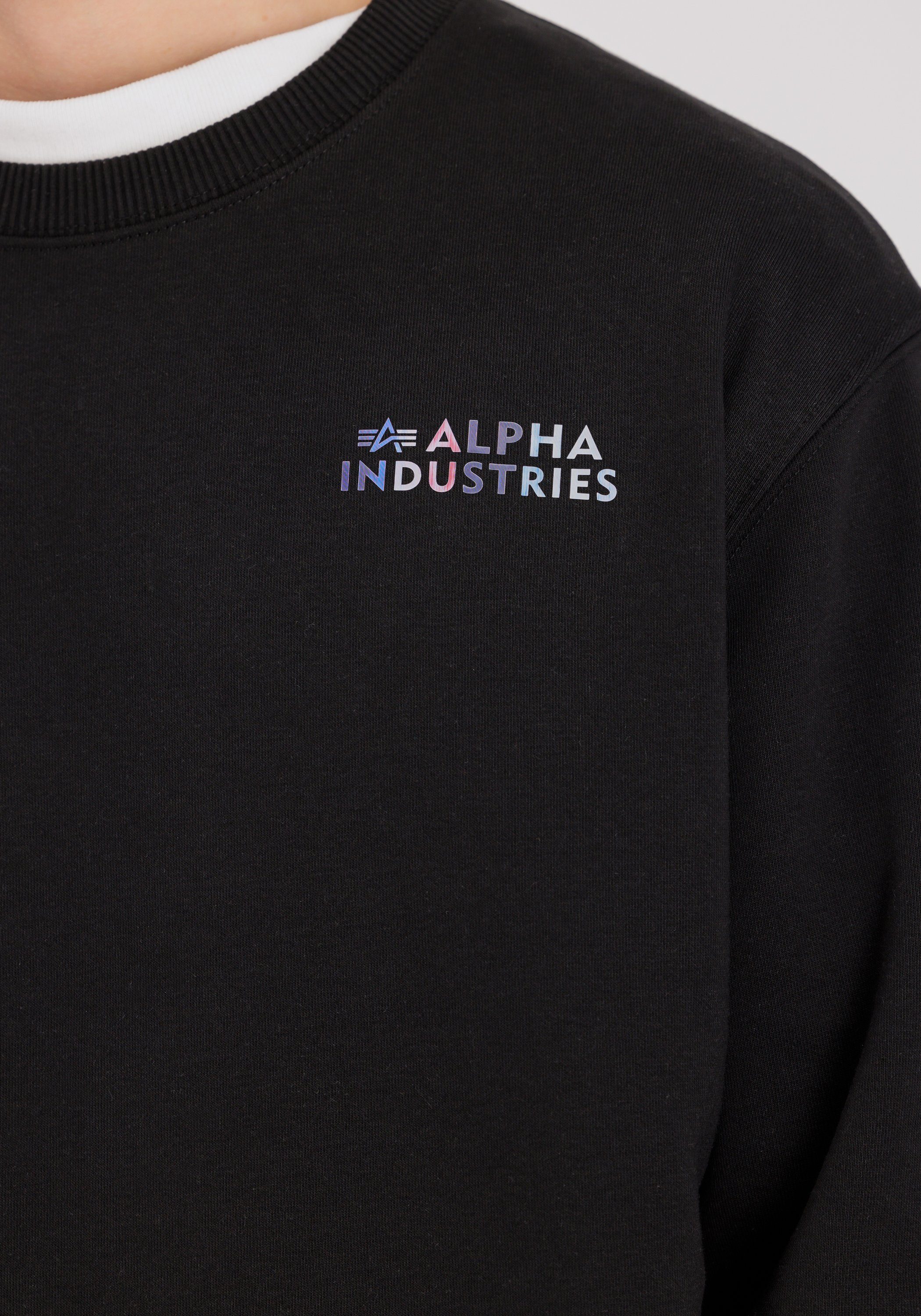 Alpha Industries Sweater Men Sweatshirts Holographic SL Sweater