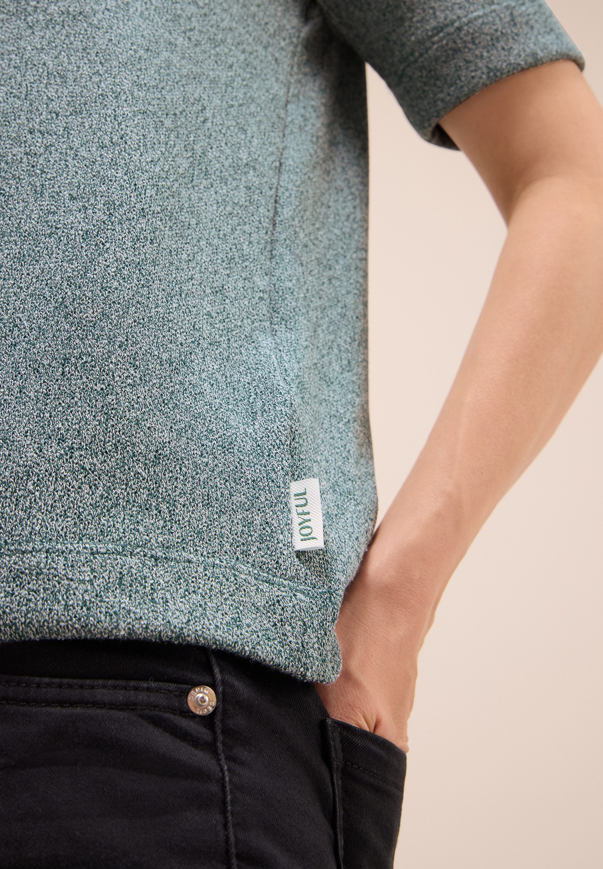 Cecil T-shirt in fijne tricot-look