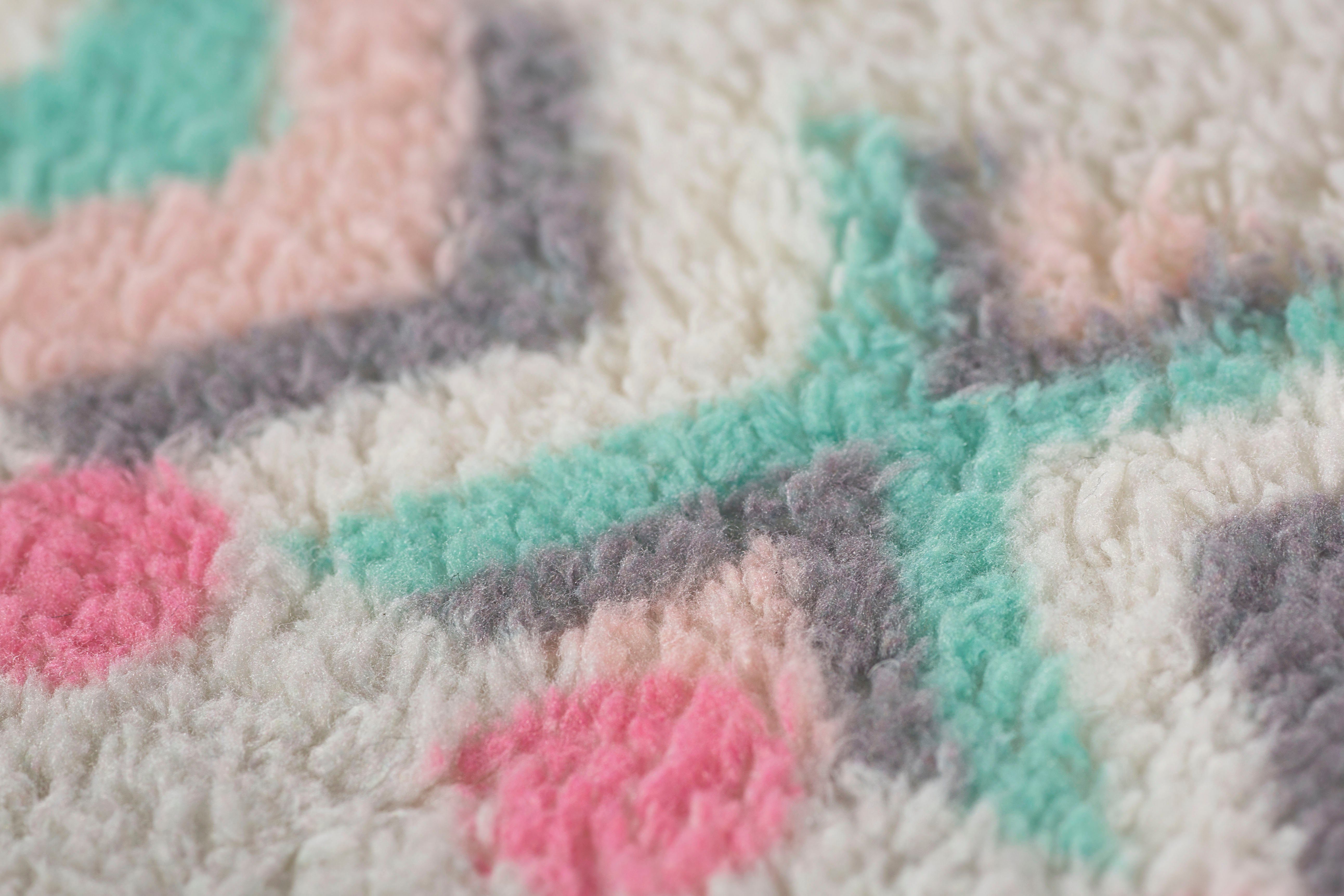 LUXOR living Kindervloerkleed Lama Lulu Lama-motief, pastelkleuren, kinderkamer