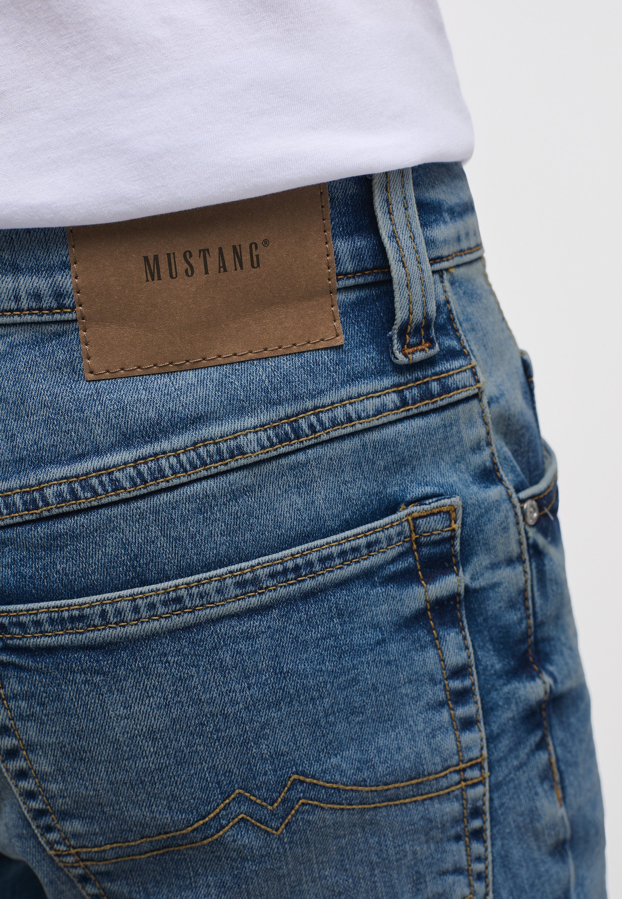 MUSTANG Straight jeans Heren stijl Tramper recht