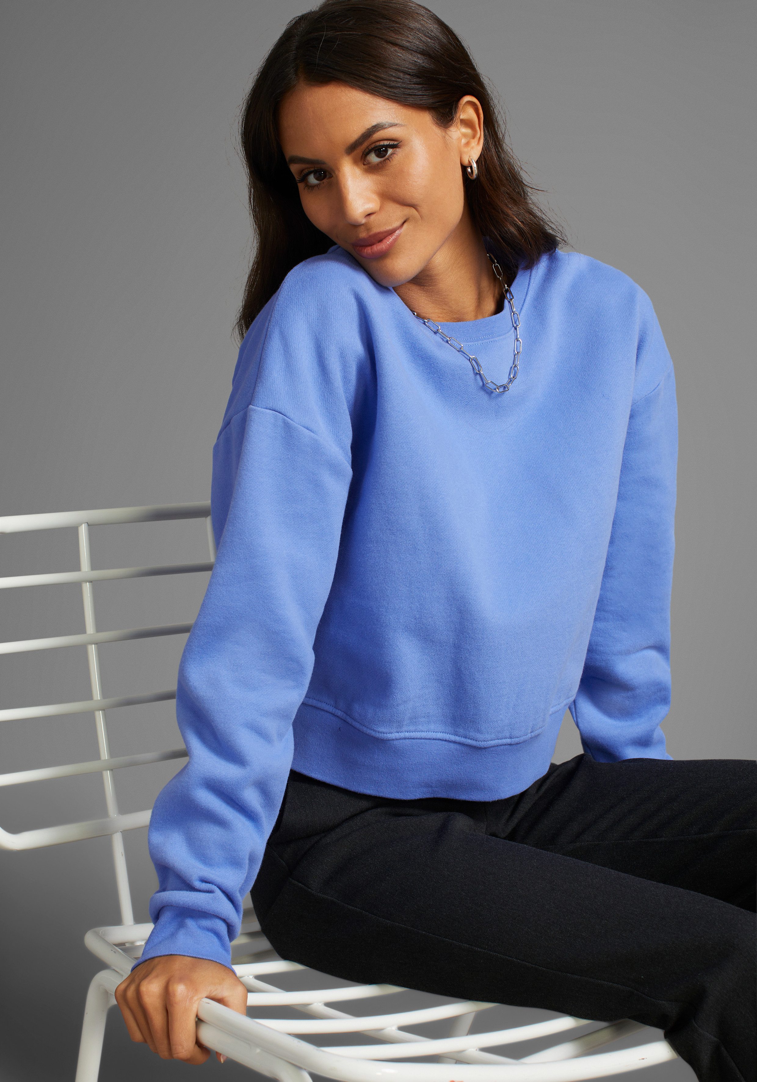 Laura Scott Sweatshirt Crop