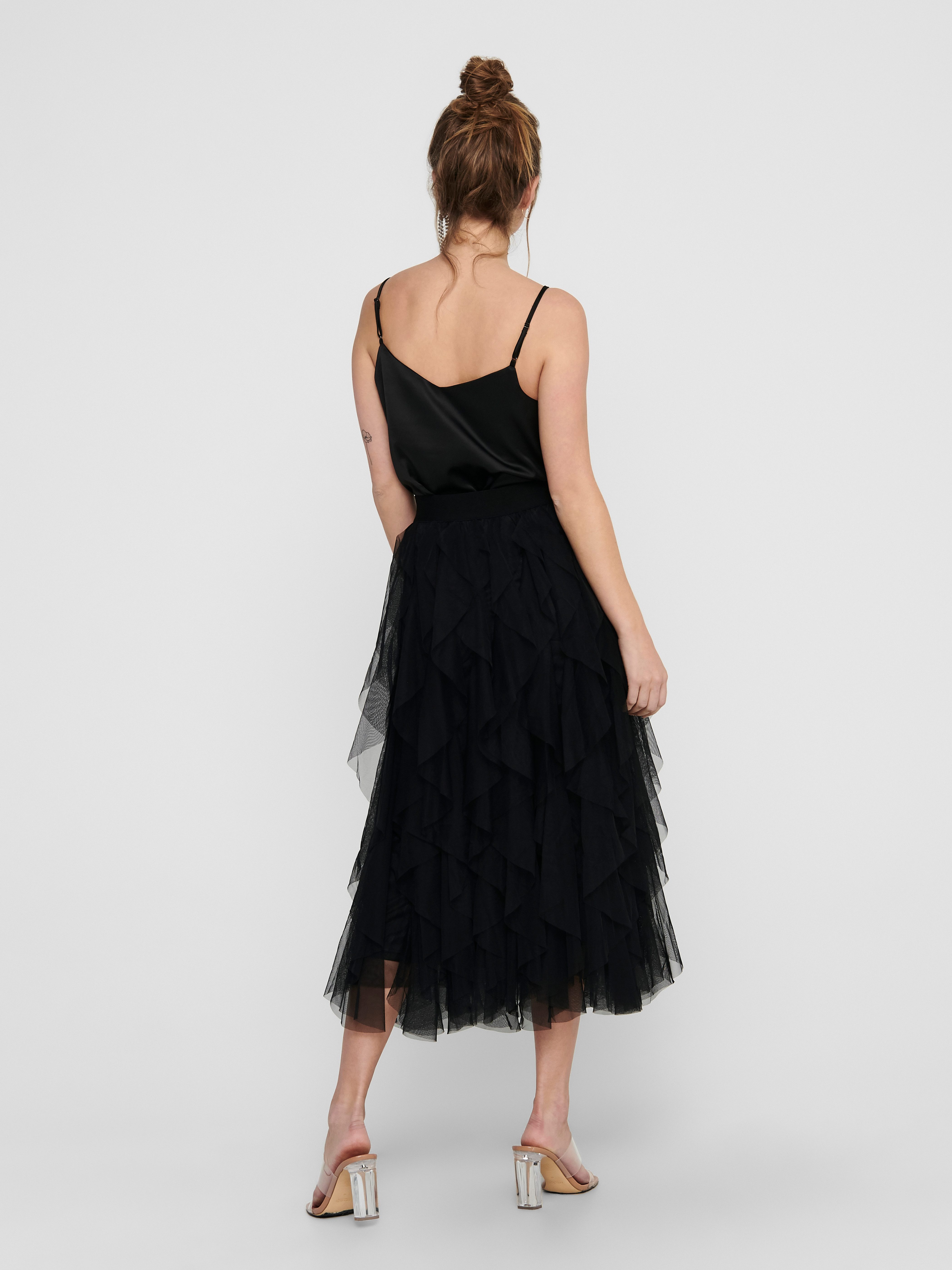 Only Rok met ruches ONLSKY SKIRT JRS
