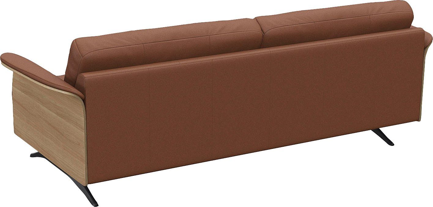 FLEXLUX 3-zitsbank Glow designbank, comfortabel en comfortabel door hoogwaardige zitconstructie