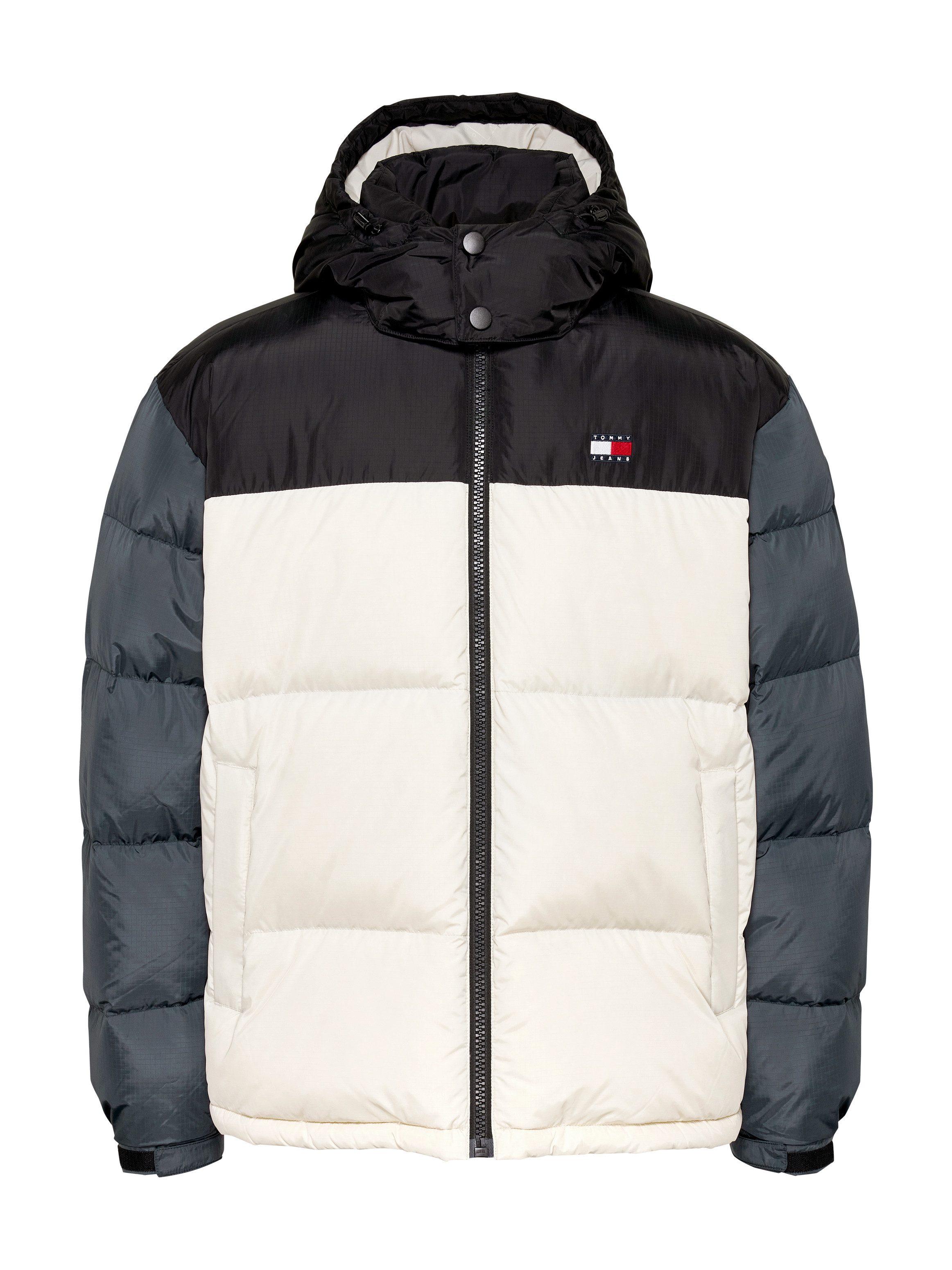 TOMMY JEANS Gewatteerde jas TJM ALASKA COLORBLOCK PUFFER