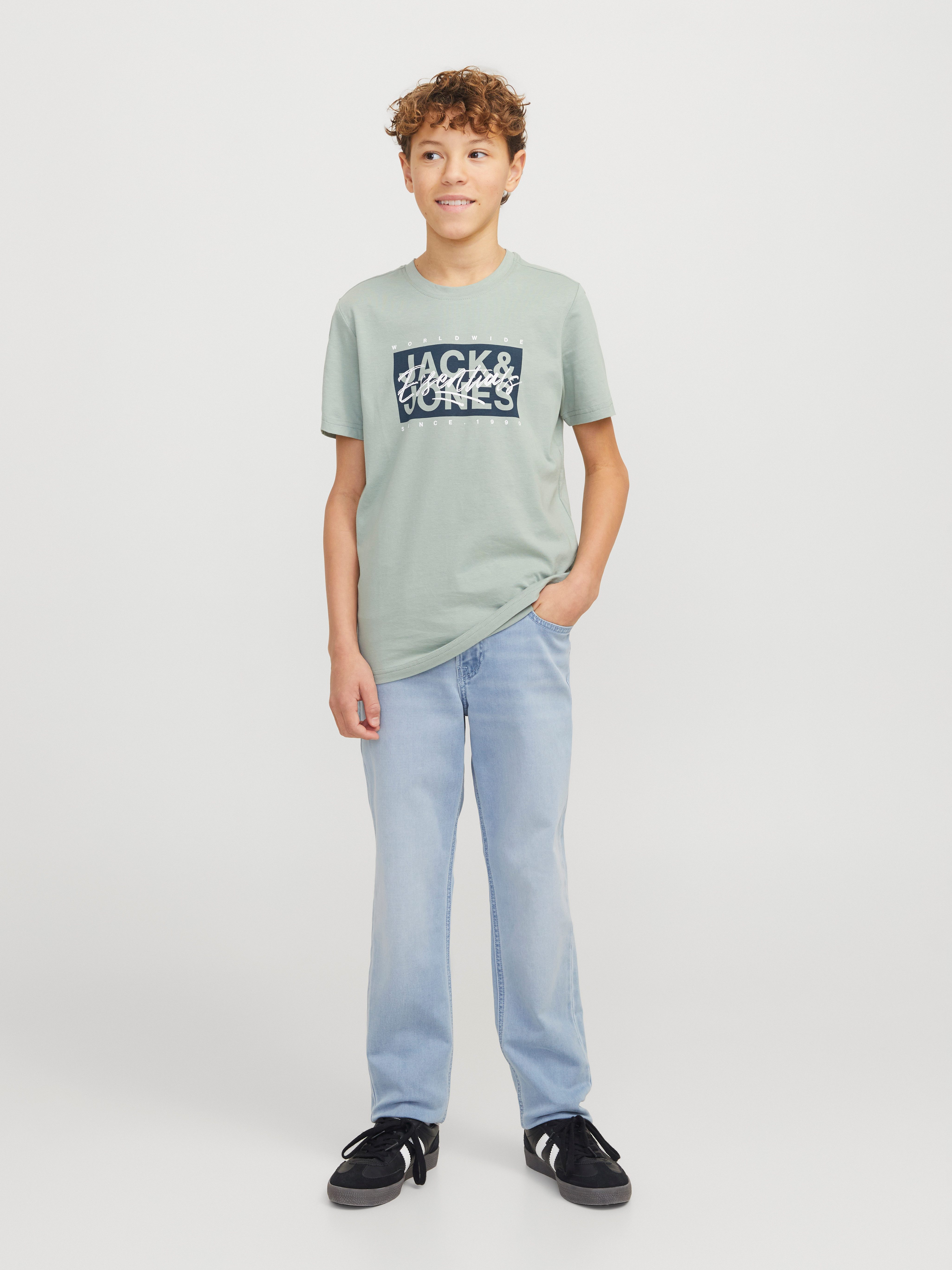 Jack & Jones Junior Slim fit jeans JJIGLENN JJORIGINAL GE 118 I.K SN JNR