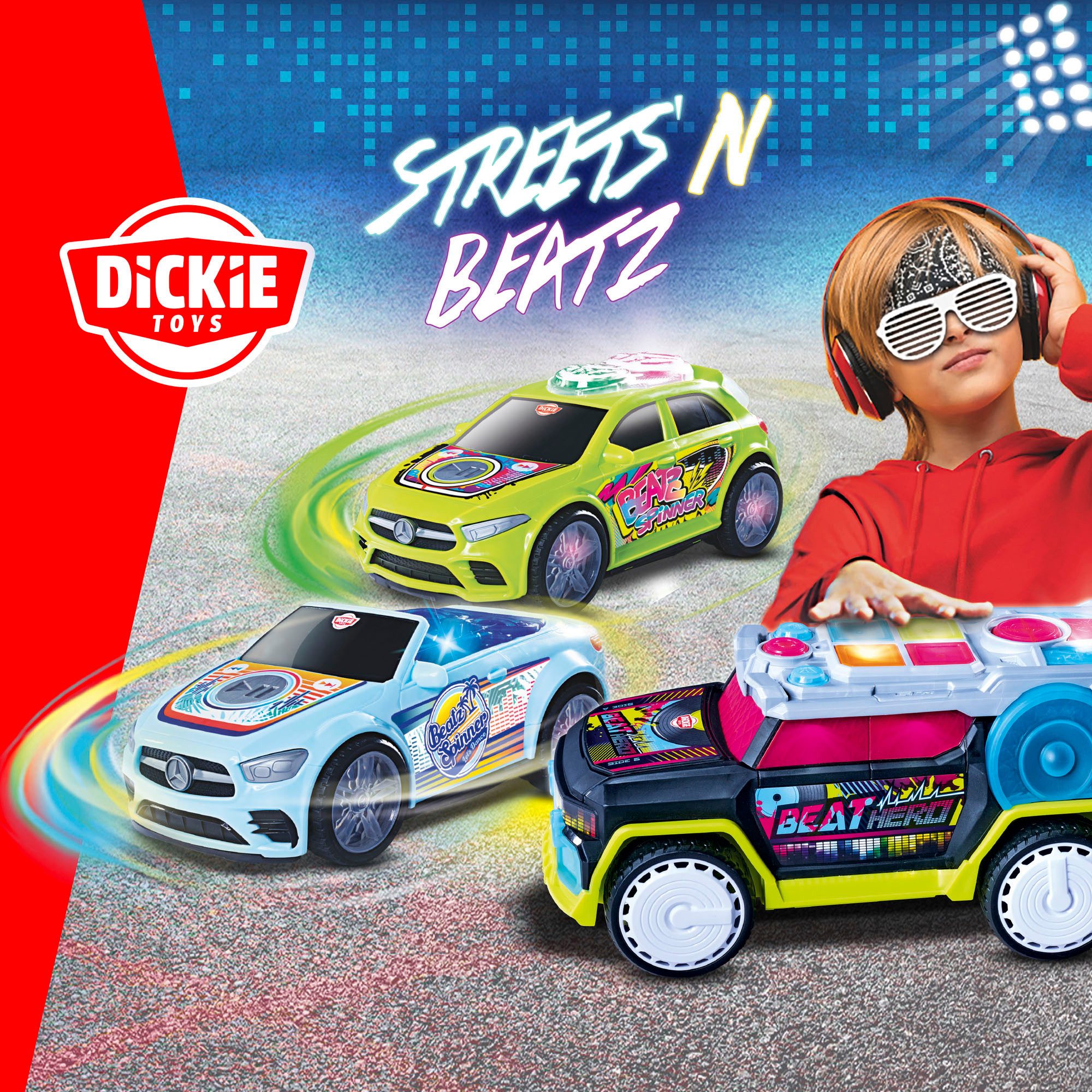 Dickie Toys Speelgoedauto Streets N Beatz, Speed Tronic