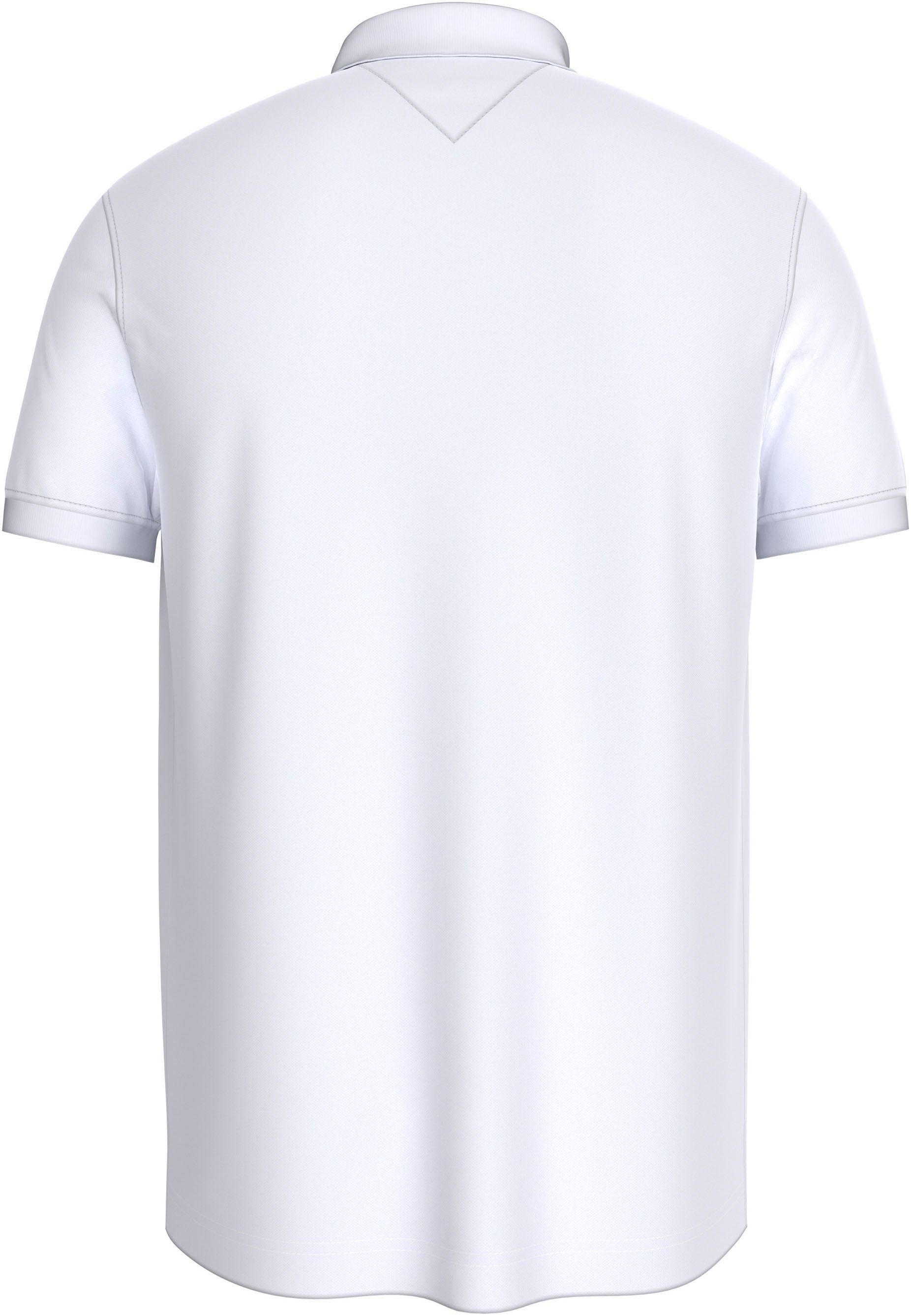 Tommy Hilfiger Poloshirt SHADOW GS REG POLO Strepen in Tommy kleur op de schouder