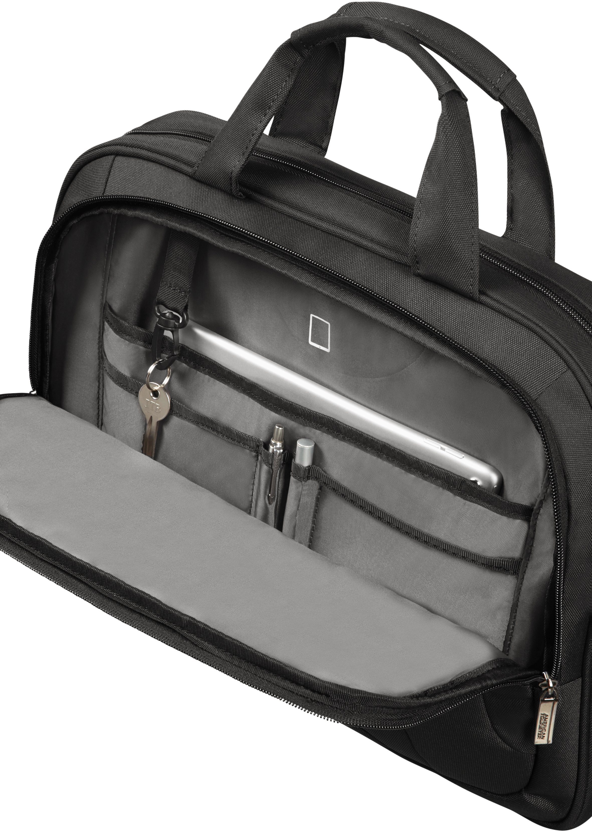 American Tourister Laptoptas AT WORK Werk tas met 15 6-inch laptopvak en 10 5-inch tabletvak