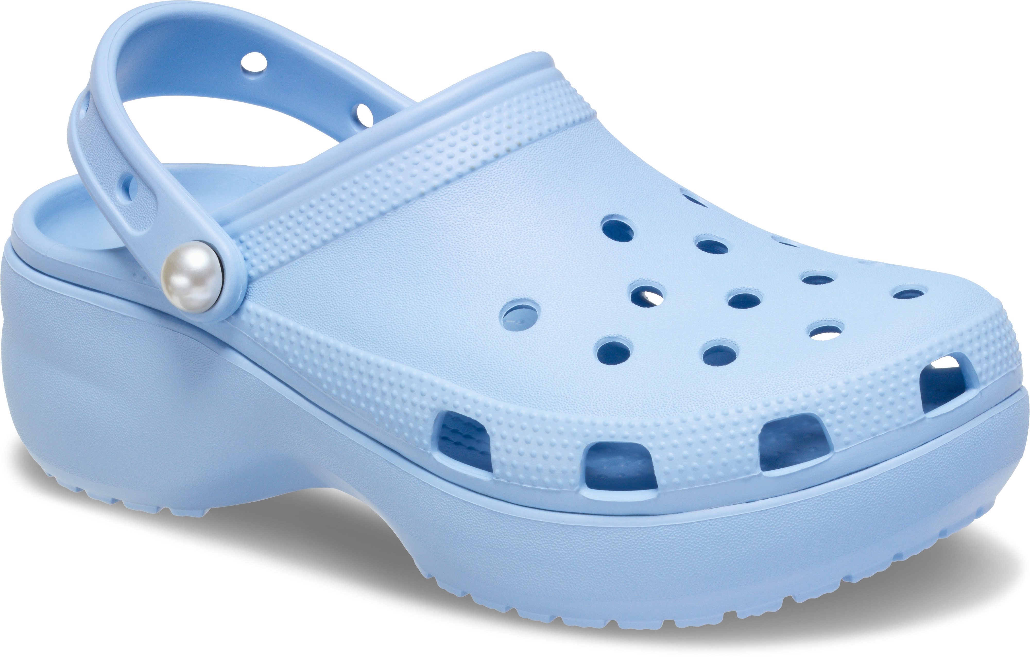 Crocs Clogs Classic Platform Pearl Clog dames clogs maat 39 blauw