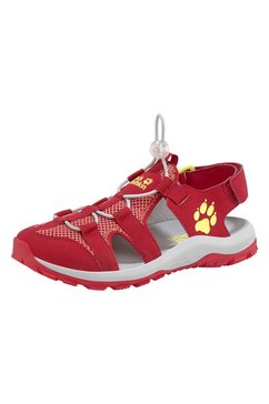 jack wolfskin outdoorsandalen outdoor action sandal k rood