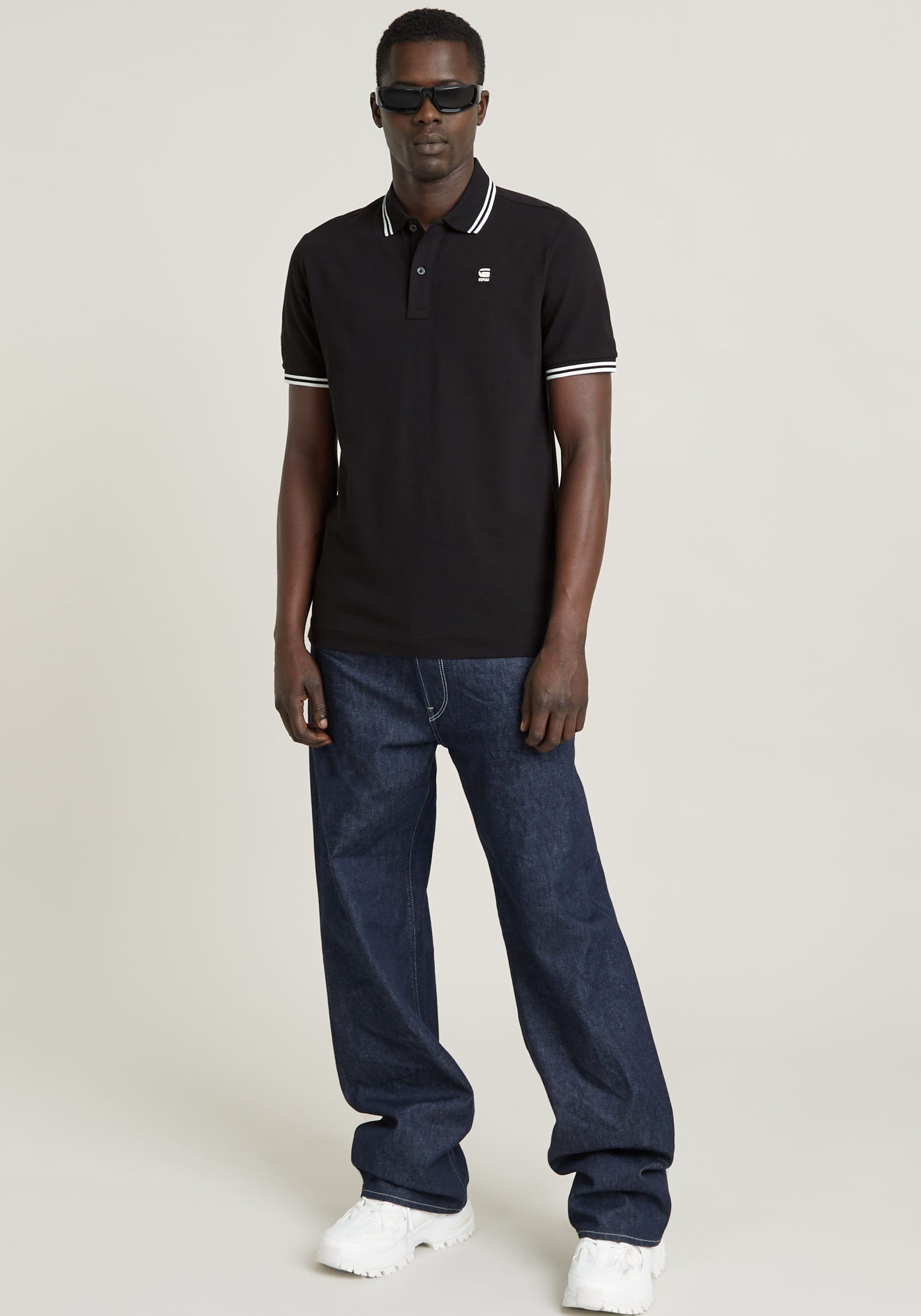 G-Star RAW Poloshirt Dunda slim stripe