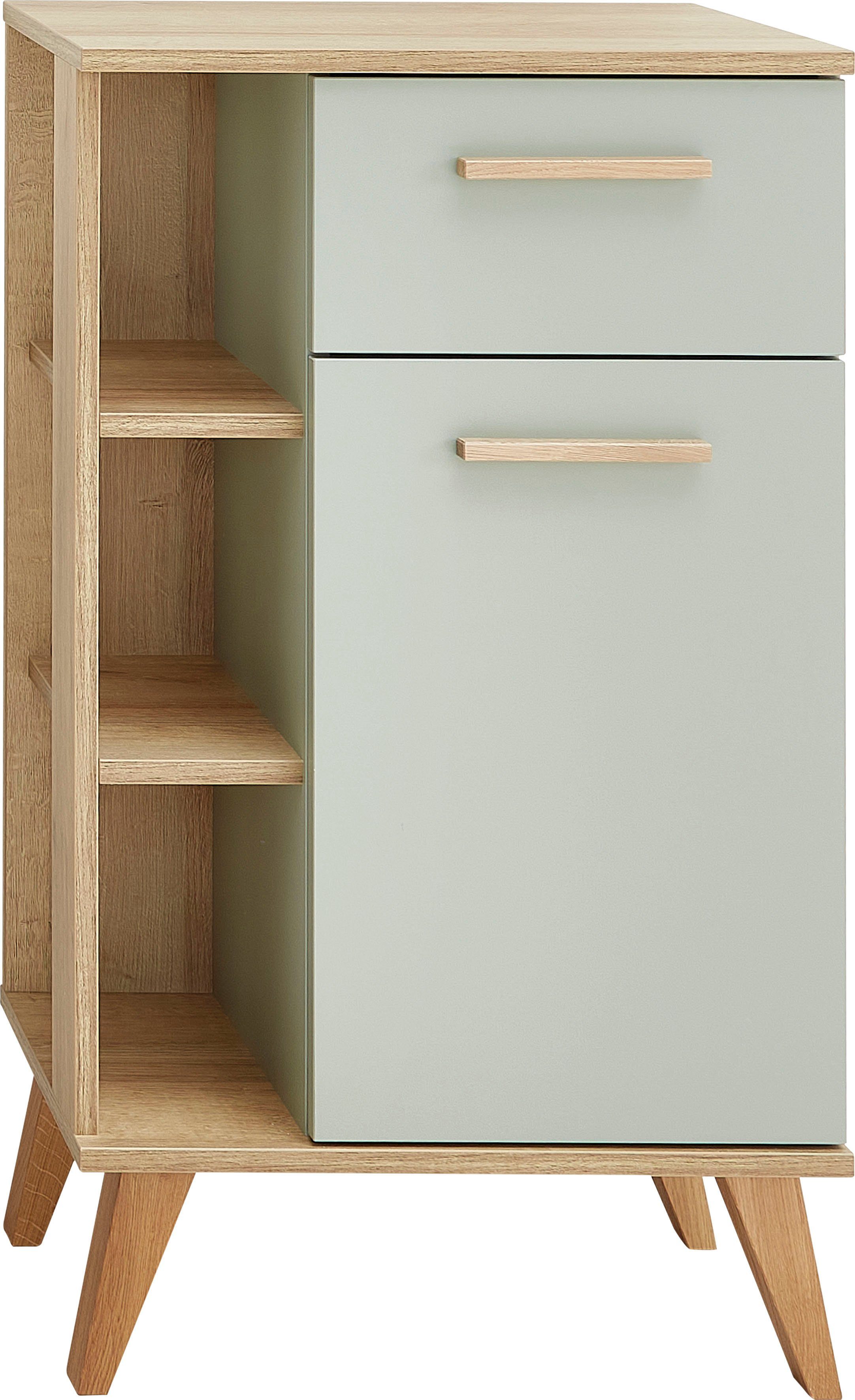 Saphir Onderkast Quickset badkamerkast met 1 lade, 1 deur, zijplanken