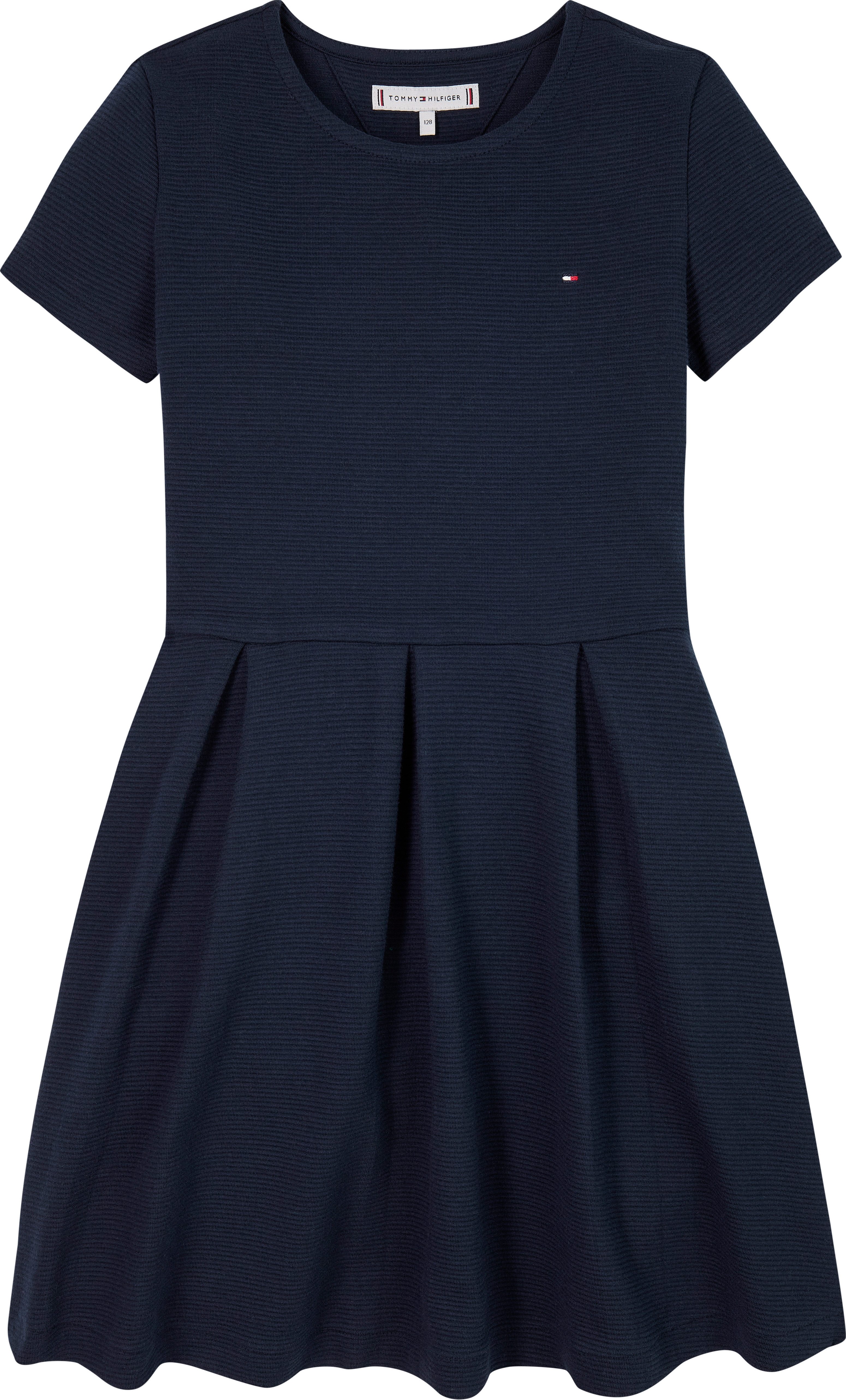 Tommy Hilfiger Skaterjurk OTTOMAN SKATER DRESS SS