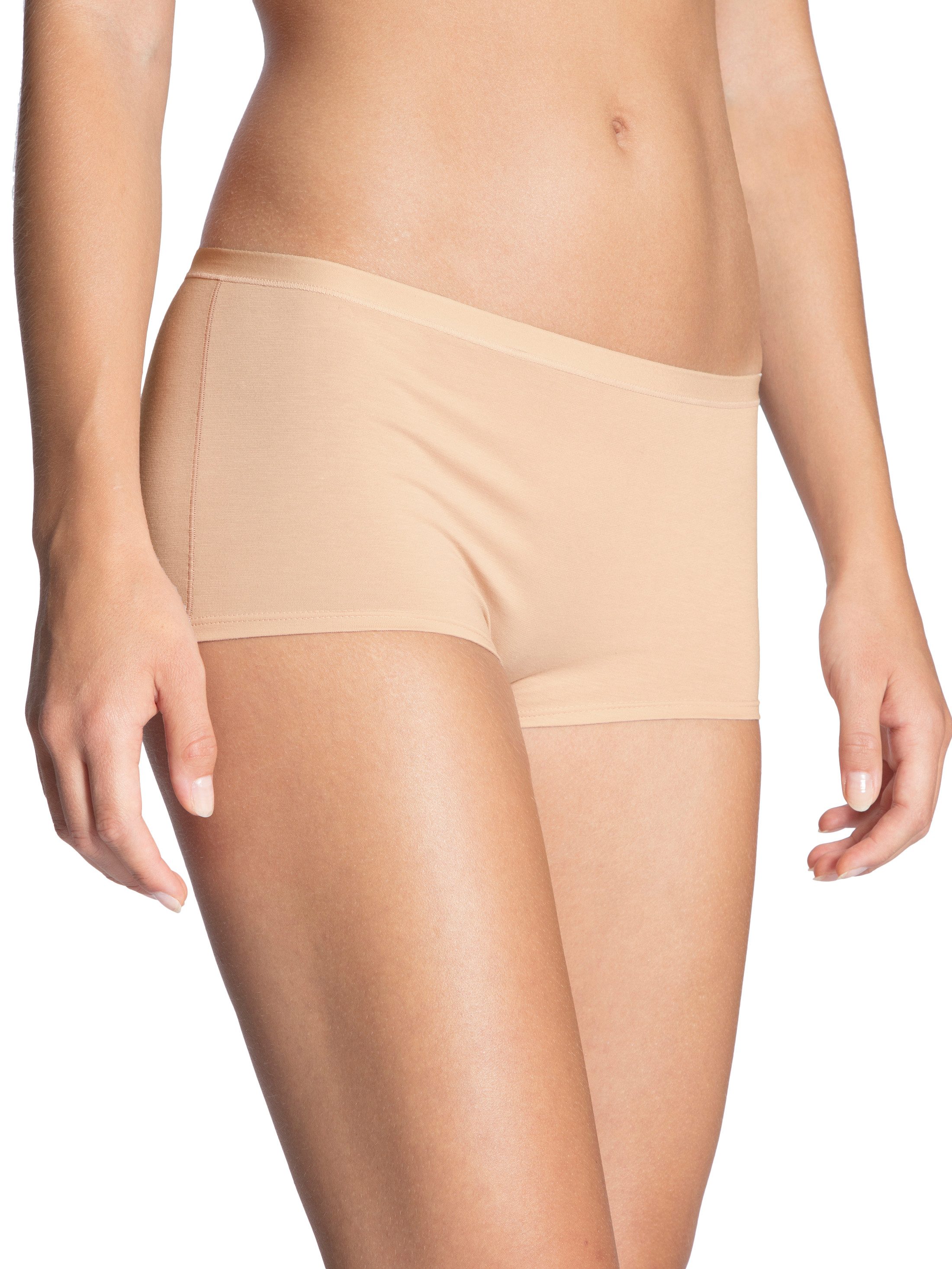 CALIDA Hipster Natural Comfort met natuurlijke glans en gladde grip