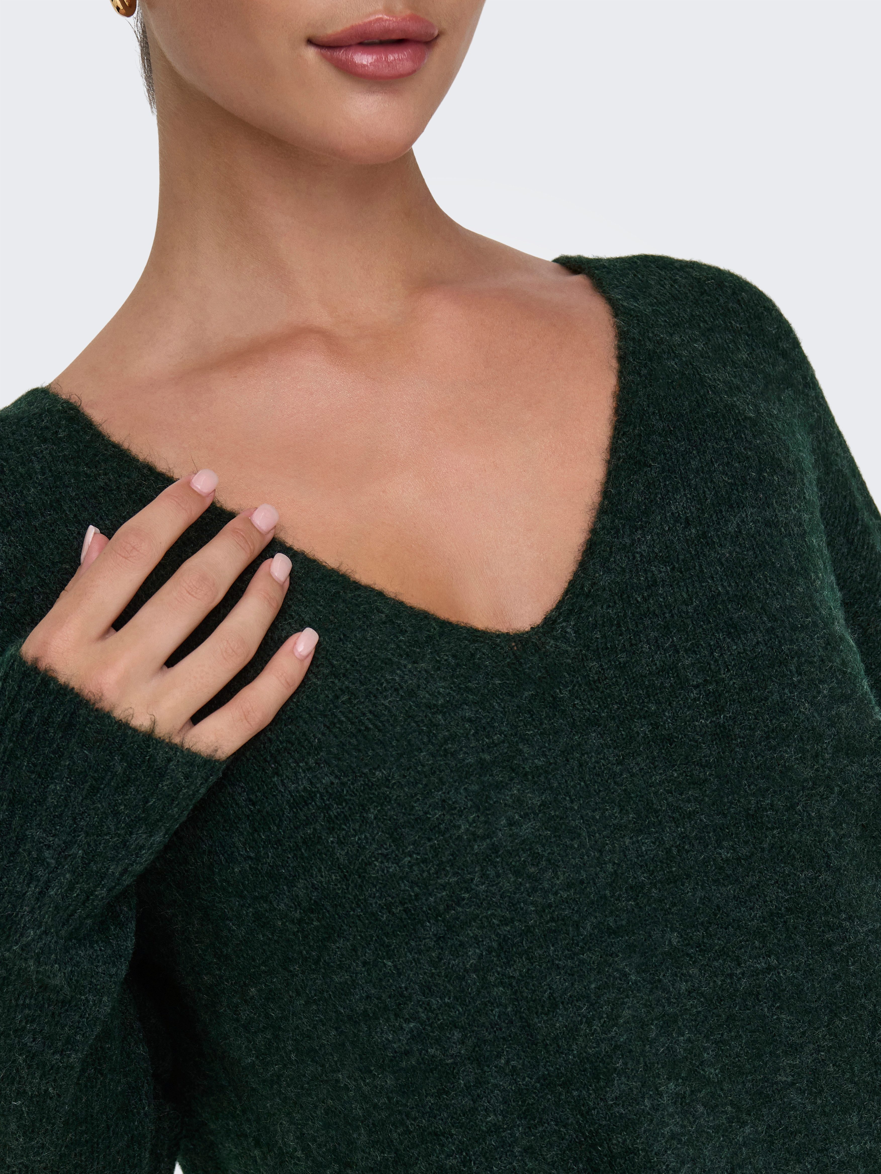 JDY Trui met V-hals JDYELANORA L/S V-NECK PULLO. KNT NOOS