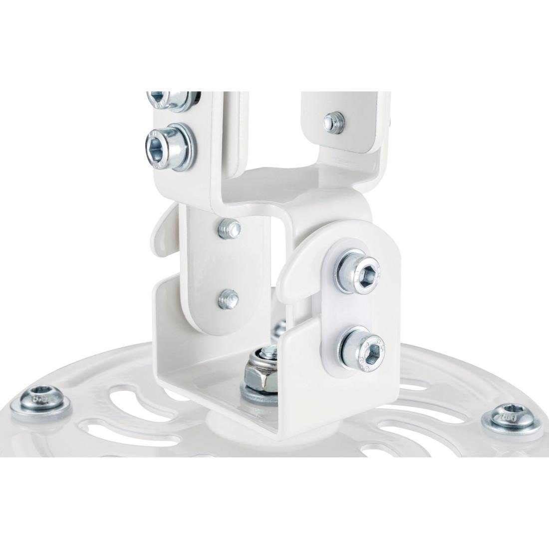 Hama Plafondbeugel voor beamer Projectorbeugel voor het plafond, muur, schuine daken, volledig beweeglijk, wit