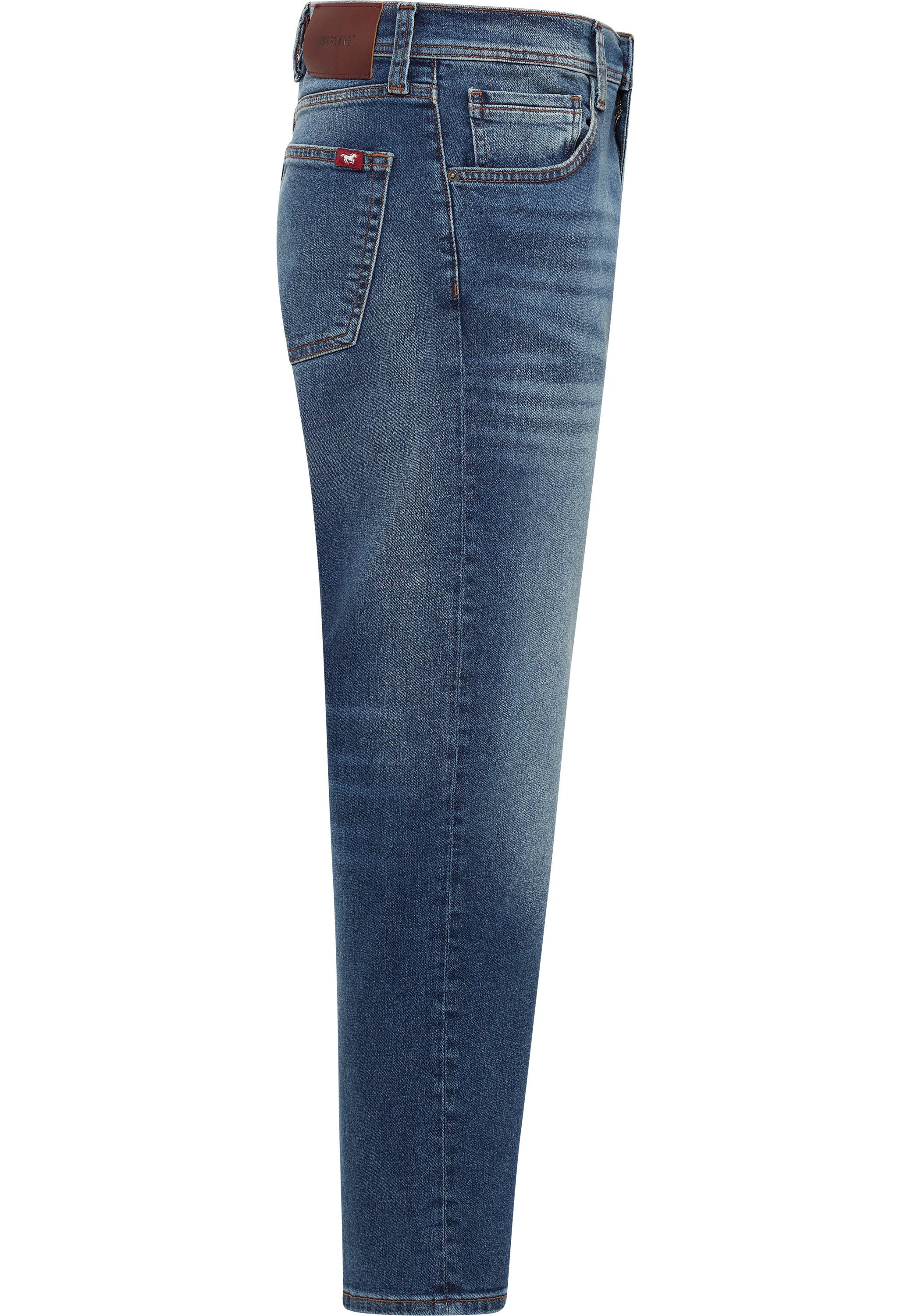 MUSTANG Tapered jeans Heren stijl Denver taps