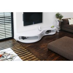 salesfever tv-meubel made in germany, design tv-meubel in een modern model, tv-kast in hoogglans wit