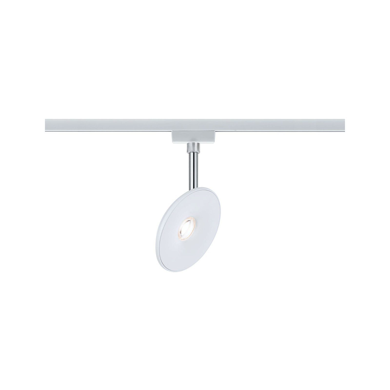 Paulmann Railsysteem-lampen URail rail spot Sphere 493lm 7W 2700K 230V Chroom mat, Chroom (1-delig)