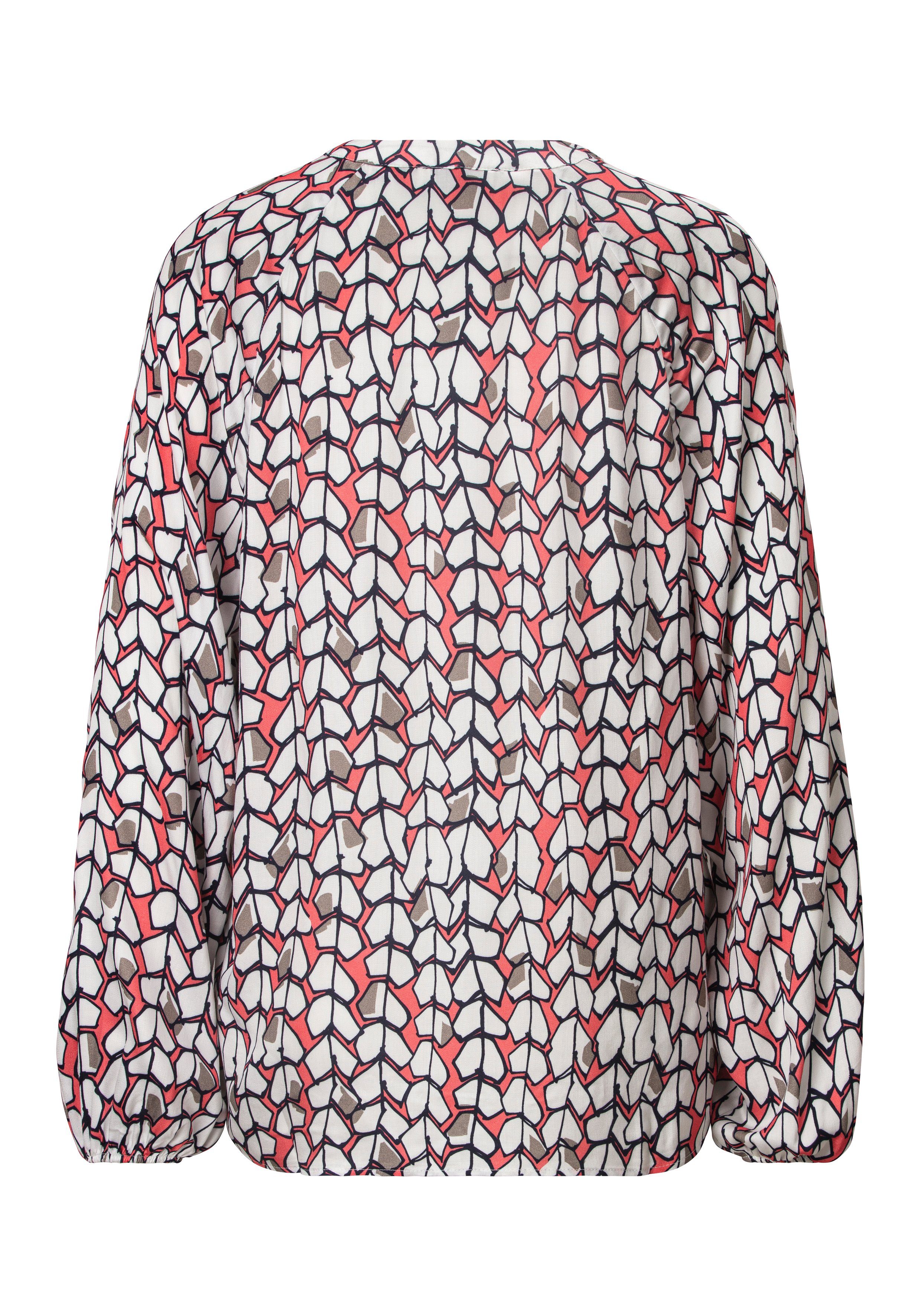 FYNCH-HATTON Blouse zonder sluiting met all-over motief