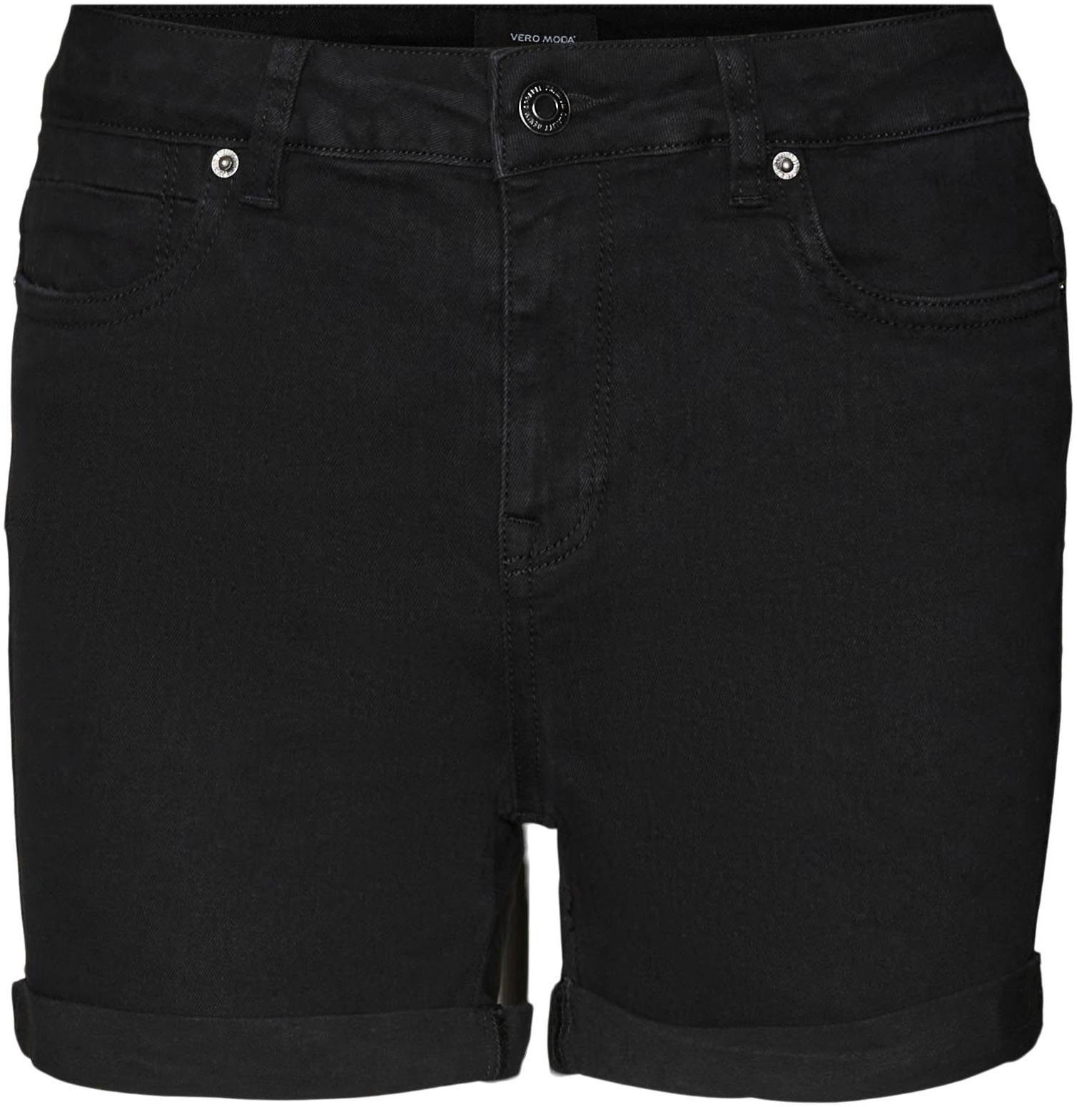Vero Moda Jeansshort VMLUNA MR FOLD SHORTS MIX GA NOOS