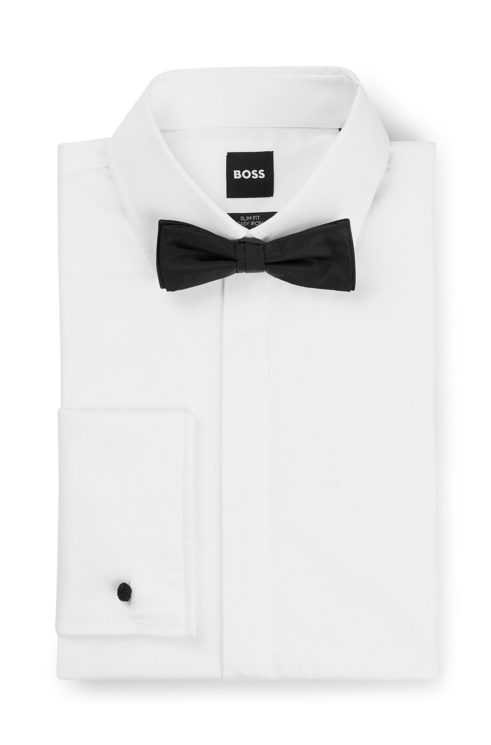 Boss Vlinderdasje F-BOW TIE van zuivere zijde