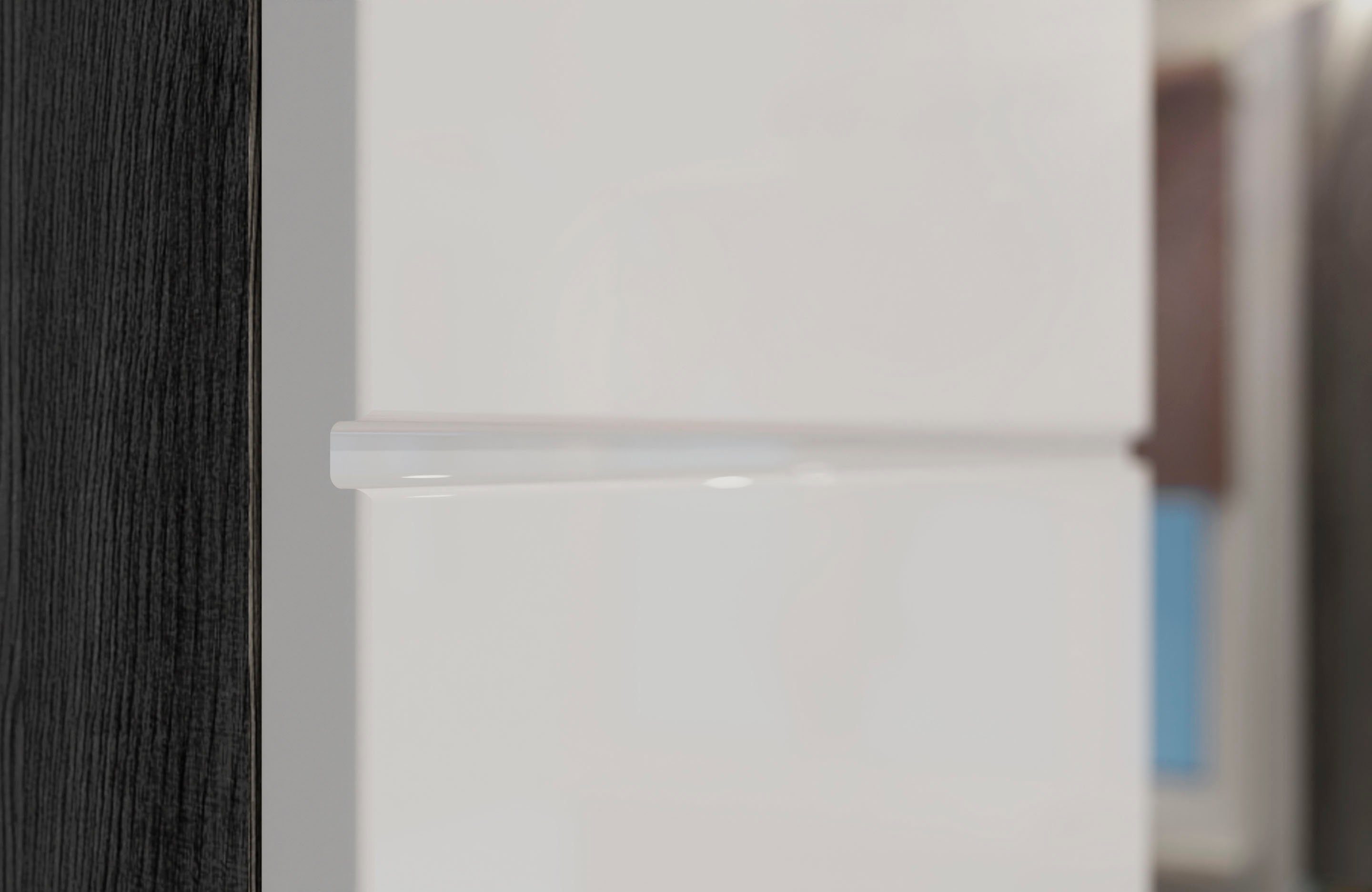 INOSIGN Wastafelonderkast Siena, breedte 60 cm, 2 deuren, 2 vakken, met sifonaansluiting, MDF-front in verschillende kleuren verkrijgbaar, badkamermeubels, badkamerkast, commode, badkamer (1 stuk)