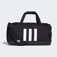 adidas sporttas essentials 3-stripes duffelbag medium zwart