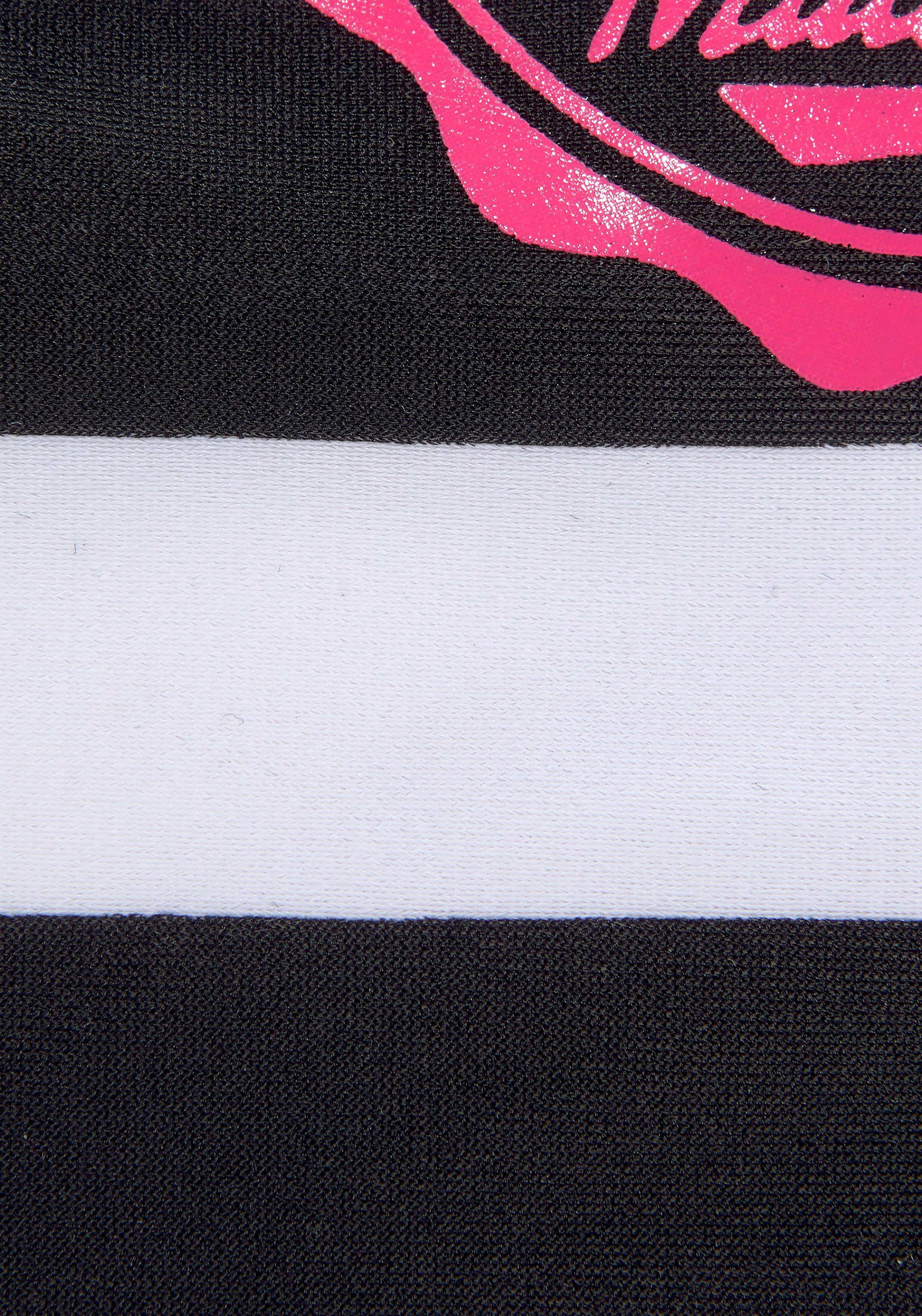Bench. Bandeaubikini met trendy strepen