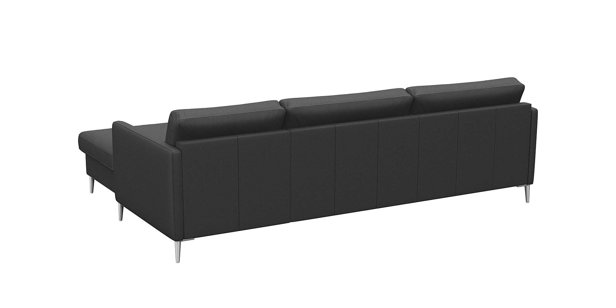 FLEXLUX Hoekbank Fiore, super zitcomfort door koudschuim in de zitting, L-vorm