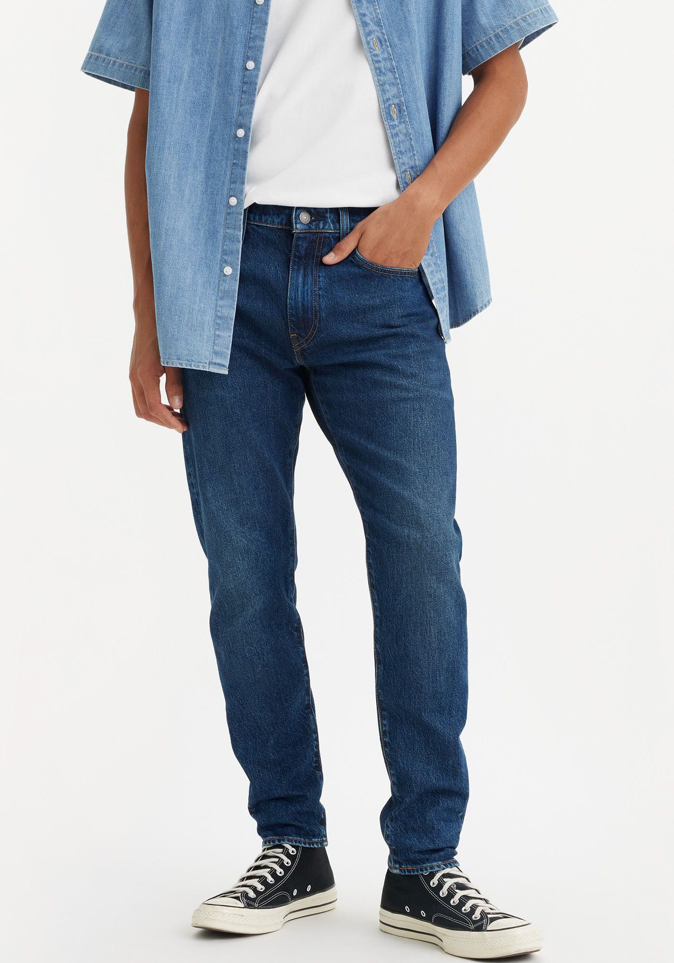Levi's Tapered jeans 512 Slim Taper Fit heren tapered jeans maat 30 blauw