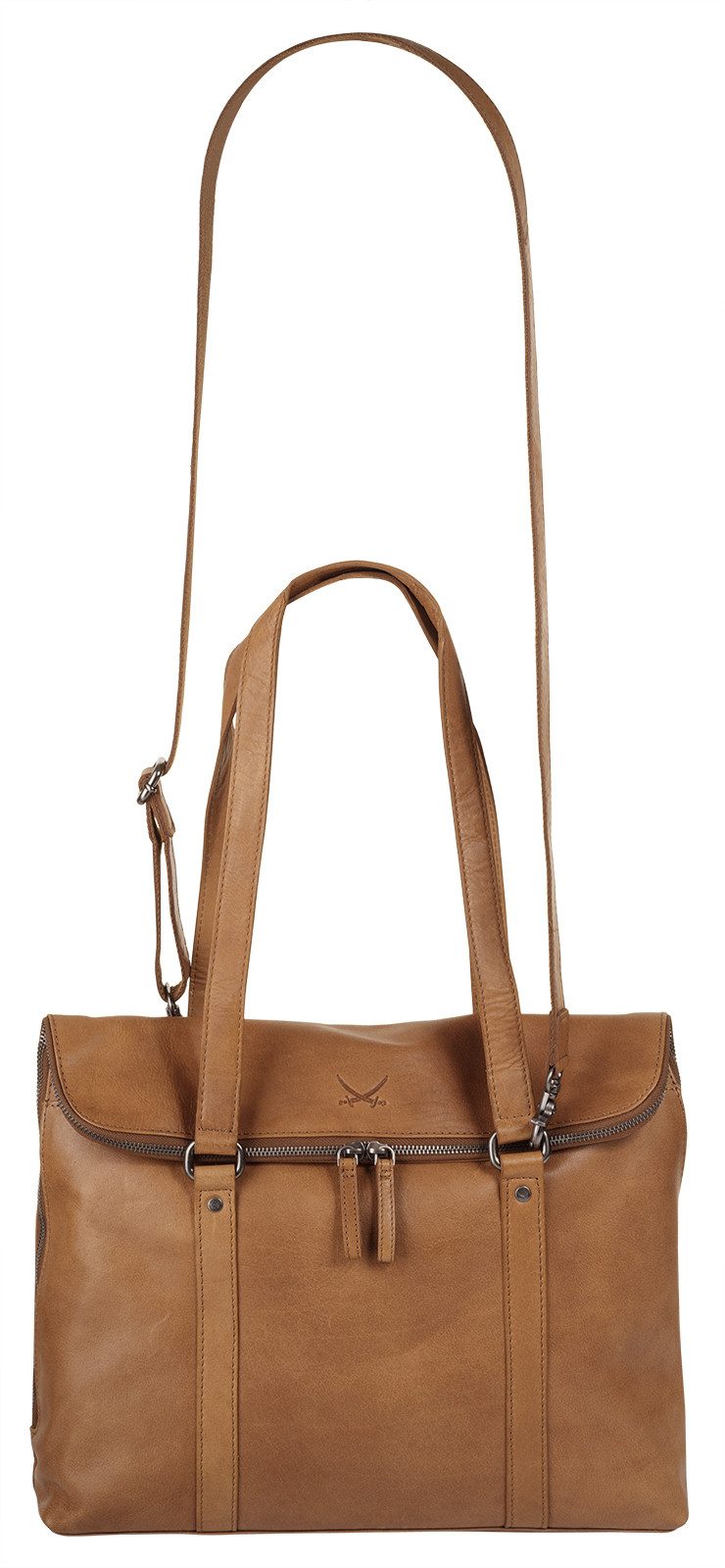 Sansibar Shopper echt leder