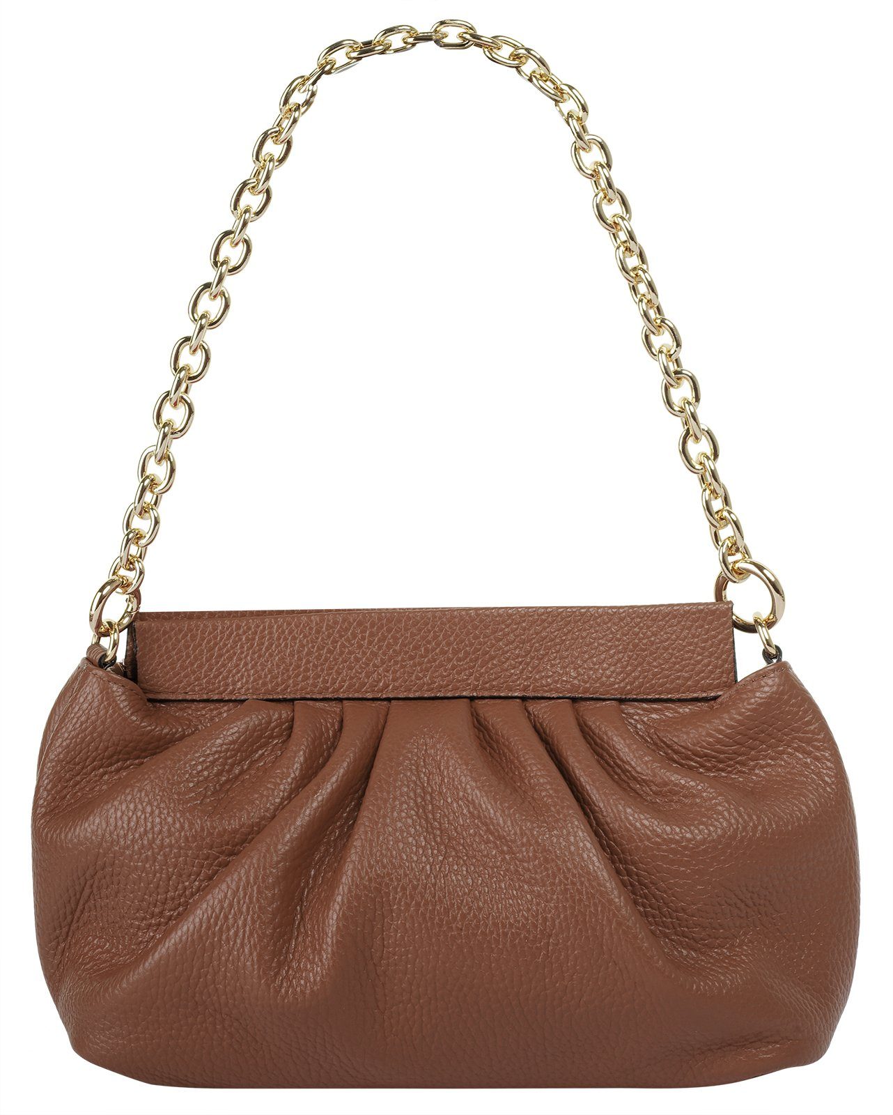 Cluty Schoudertas echt leer, made in italy