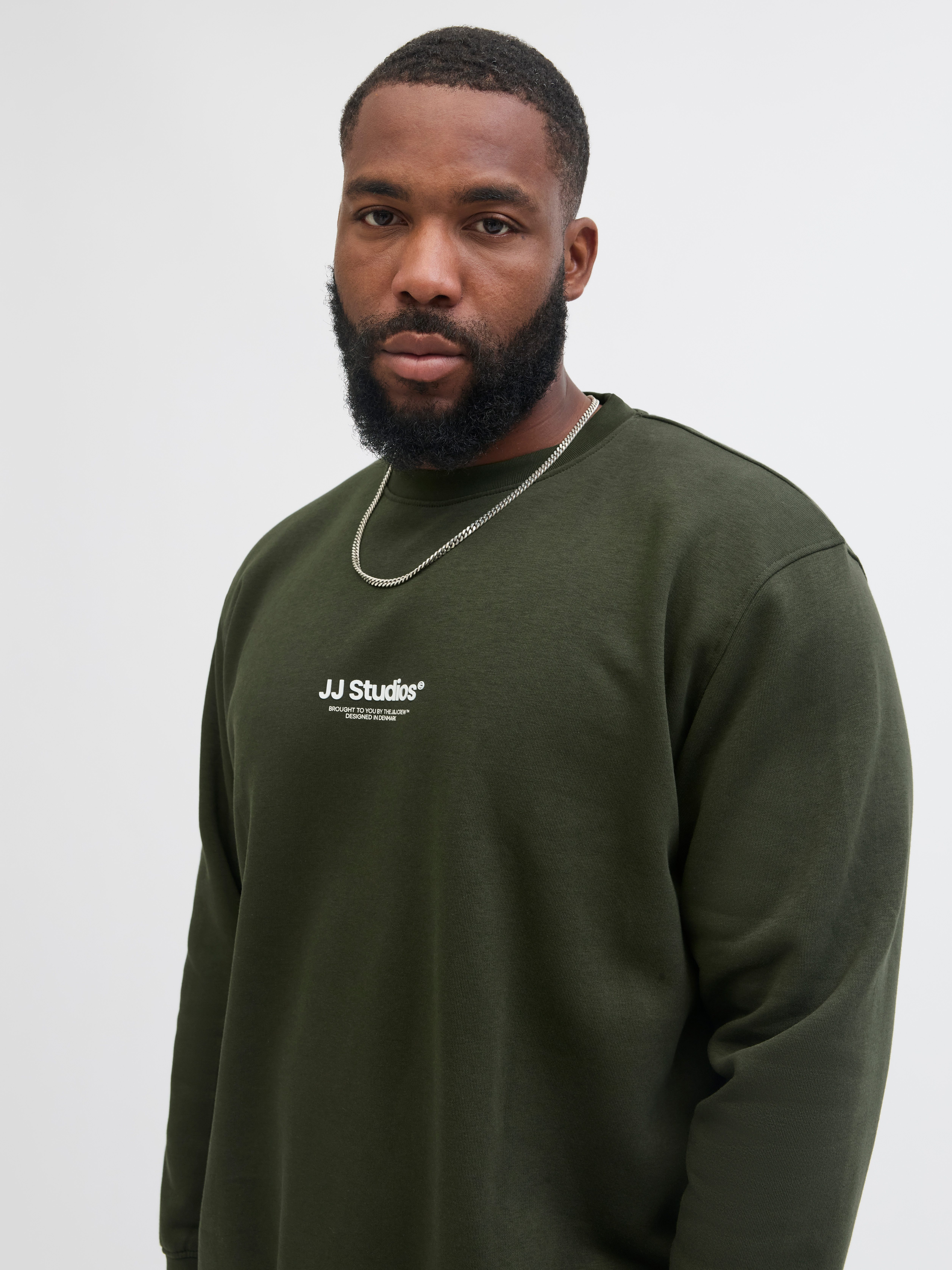 Jack & Jones PlusSize Sweatshirt JJESOHO SWEAT CREW NECK NOOS PLS