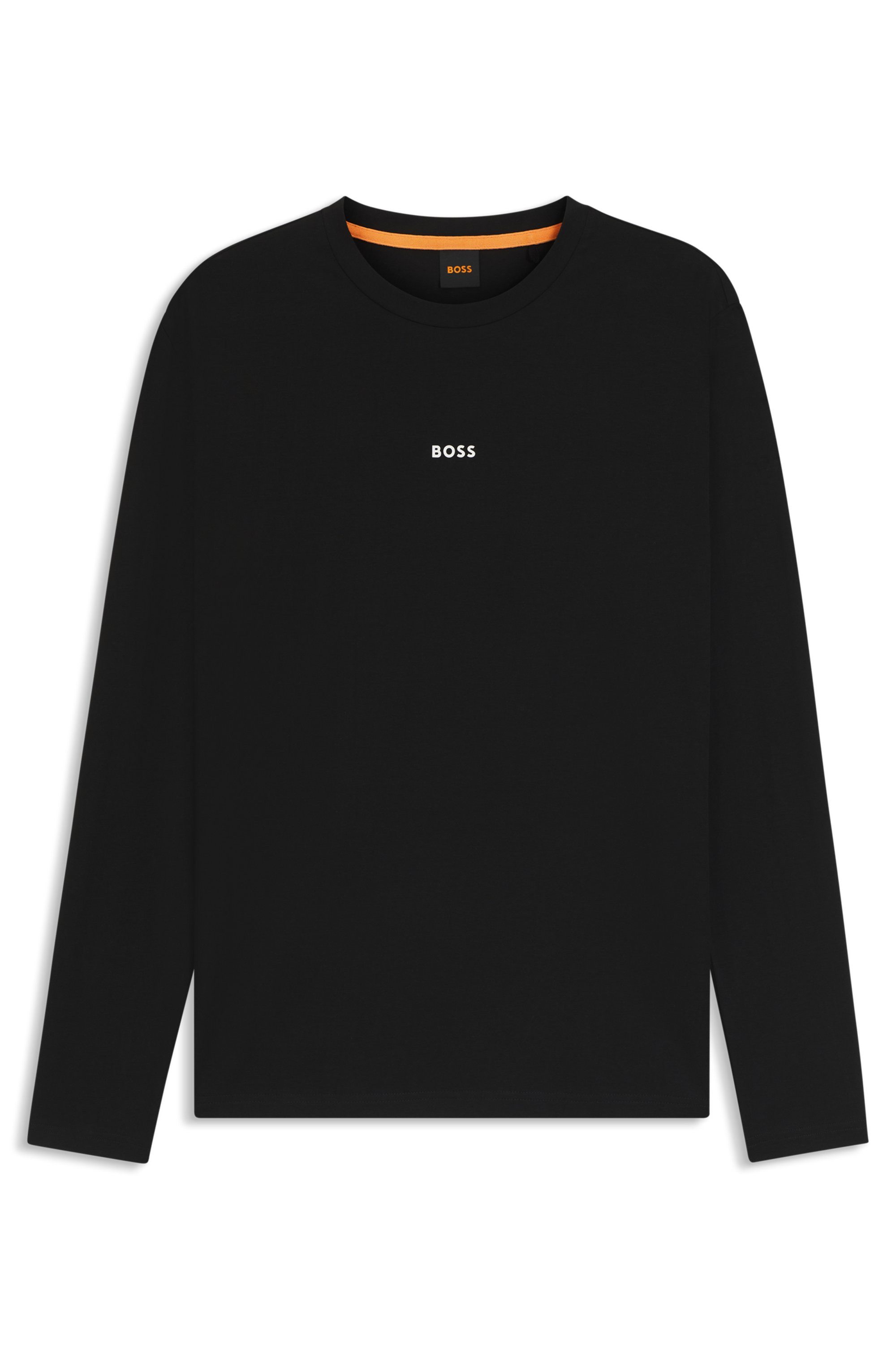 Boss Orange Shirt met lange mouwen TChark met logo-opschrift