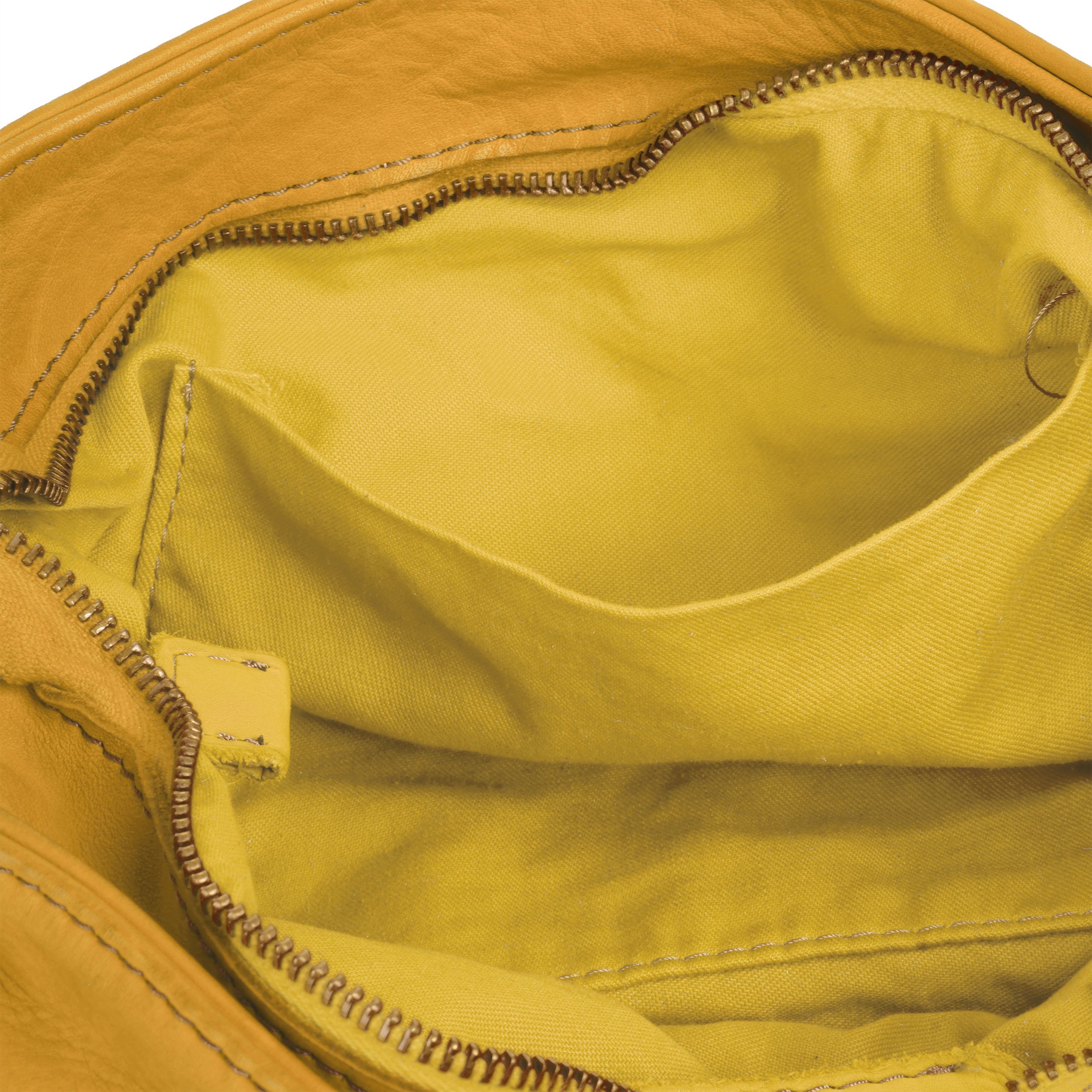 Samantha Look Schoudertas echt leer, made in italy