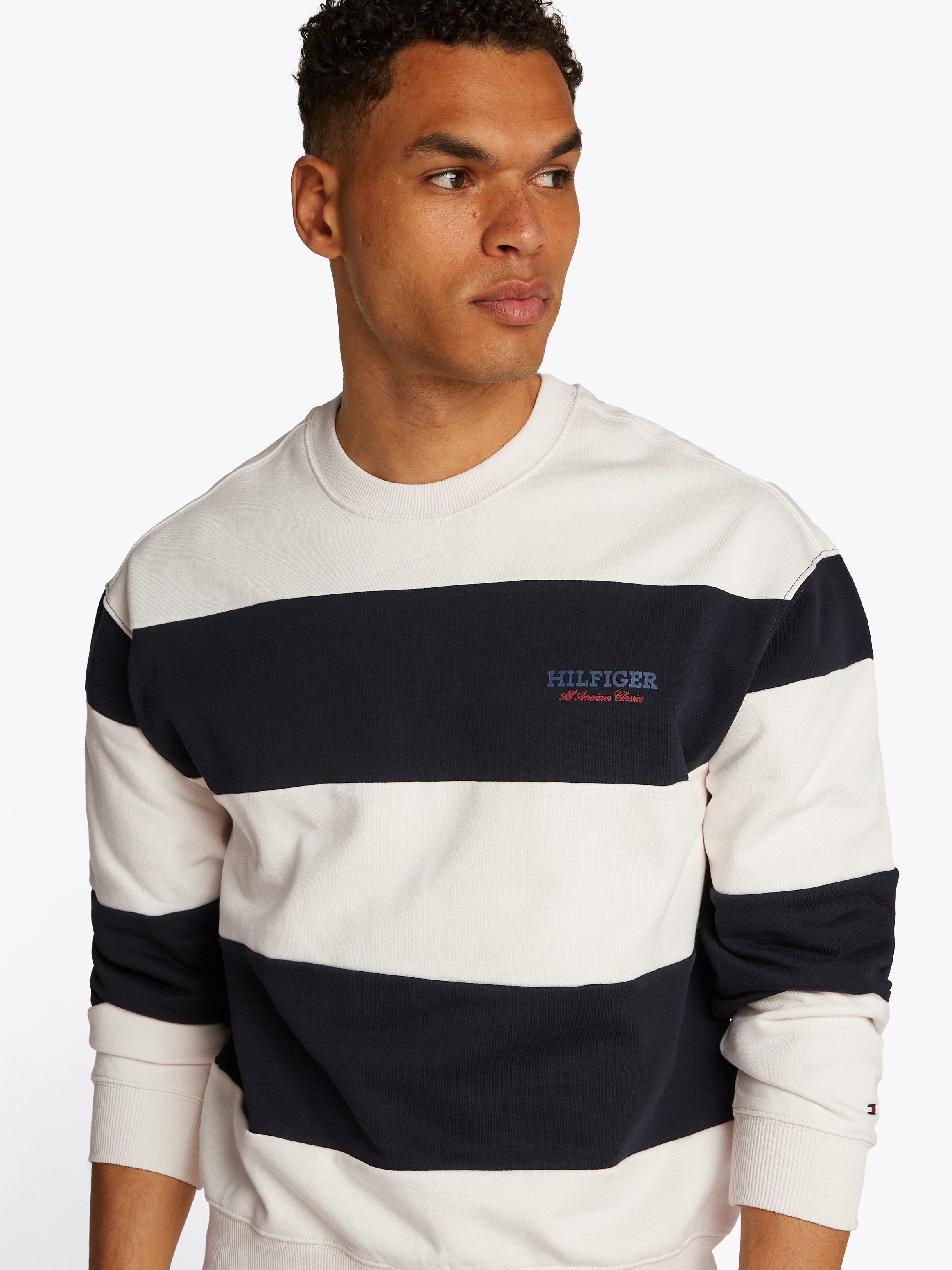 Tommy Hilfiger Sweatshirt MONOTYPE STRIPE SWEATSHIRT