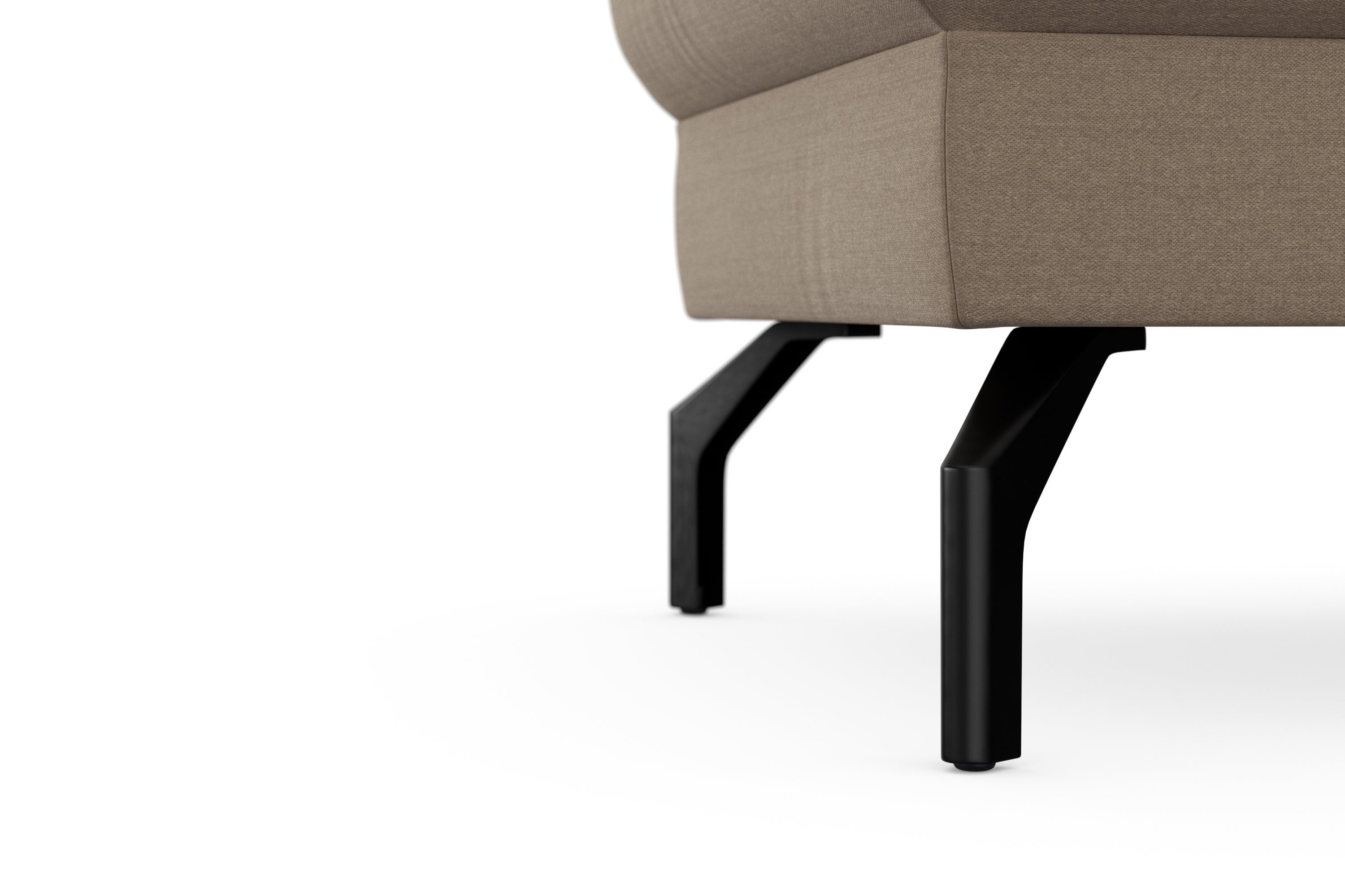 sit&more Hockerbank Cinturo met binnenvering, zithoogte 48 cm