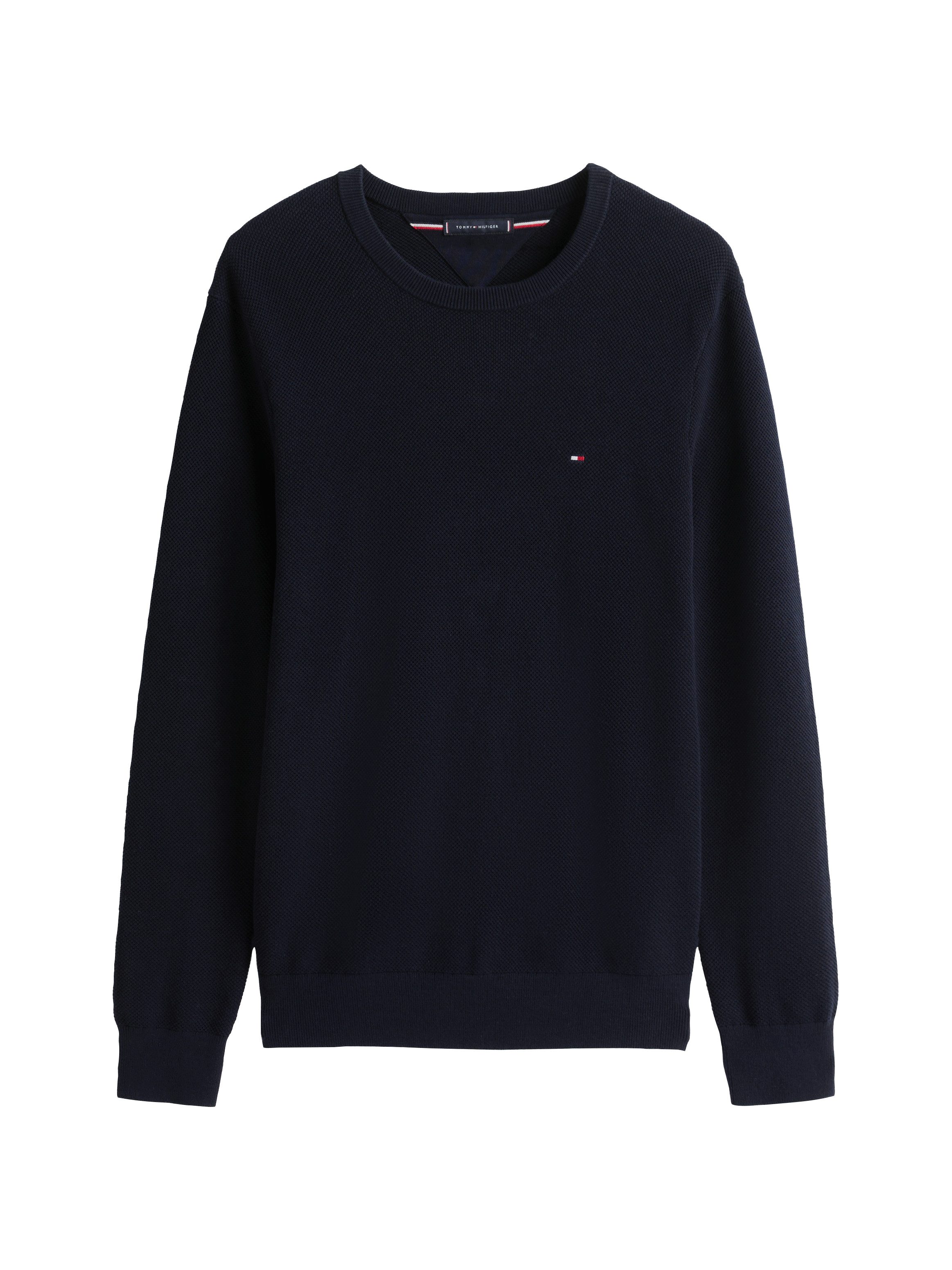 Tommy Hilfiger Trui met ronde hals ESSENTIAL STRUCTURE CREW NECK