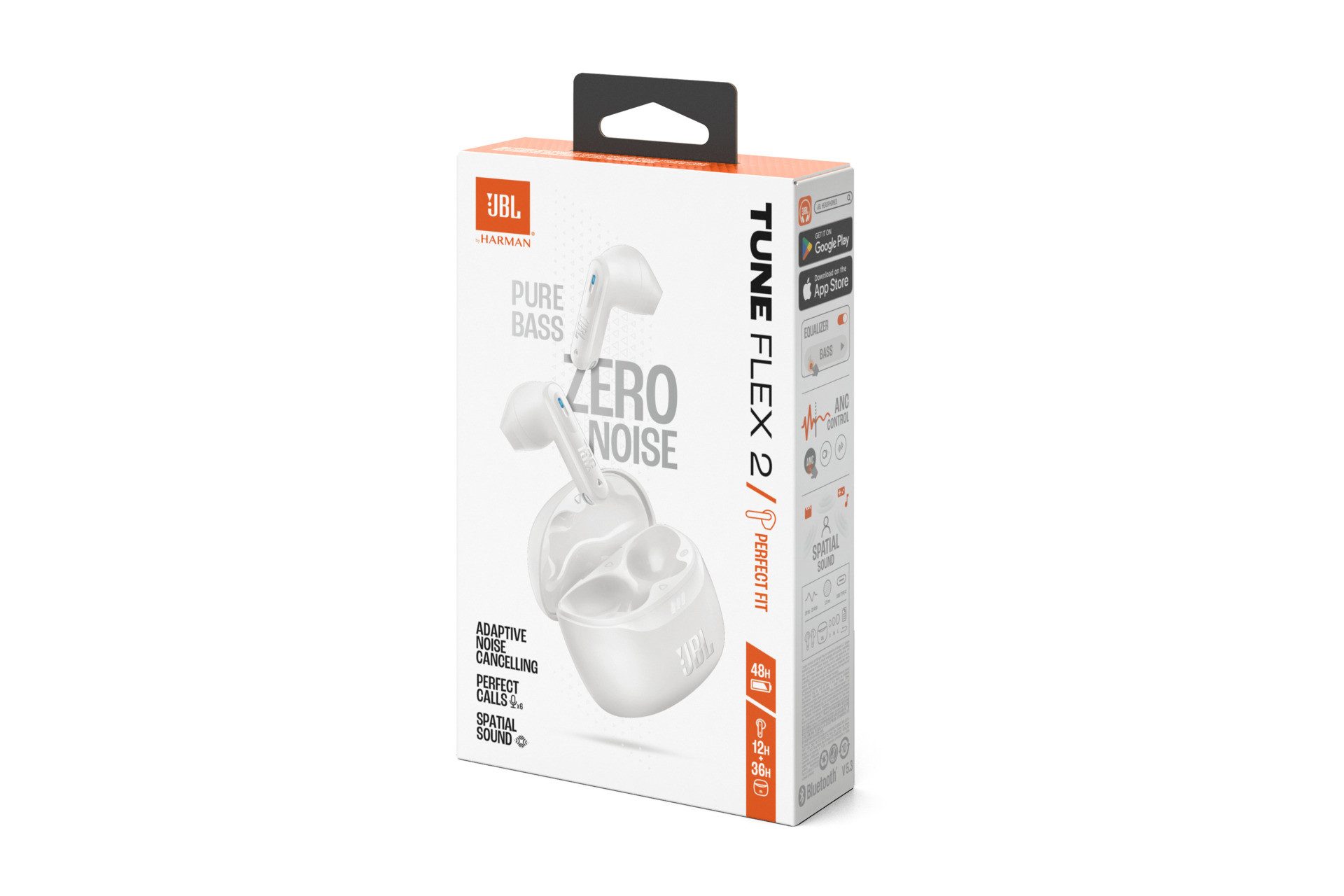 JBL Draadloze in-ear hoofdtelefoon TUNE Flex 2