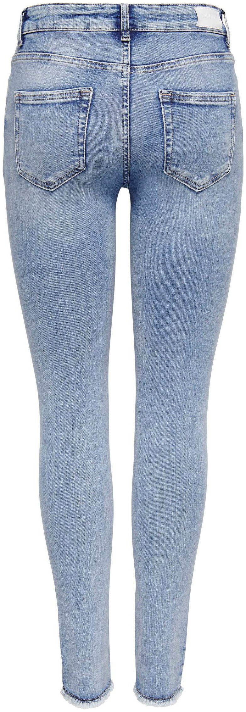 Only Ankle jeans ONLBLUSH MID SK ANK RAW DNM REA694 NOOS