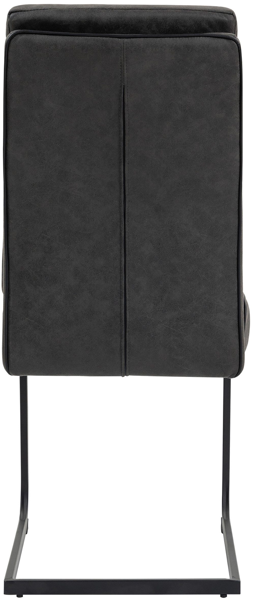 Duo Collection Vrijdragende stoel Marga sledestoel, set van 2 extra verdikking met pocketveringskern, glijders voor de veiligheid (set, 2 stuks)