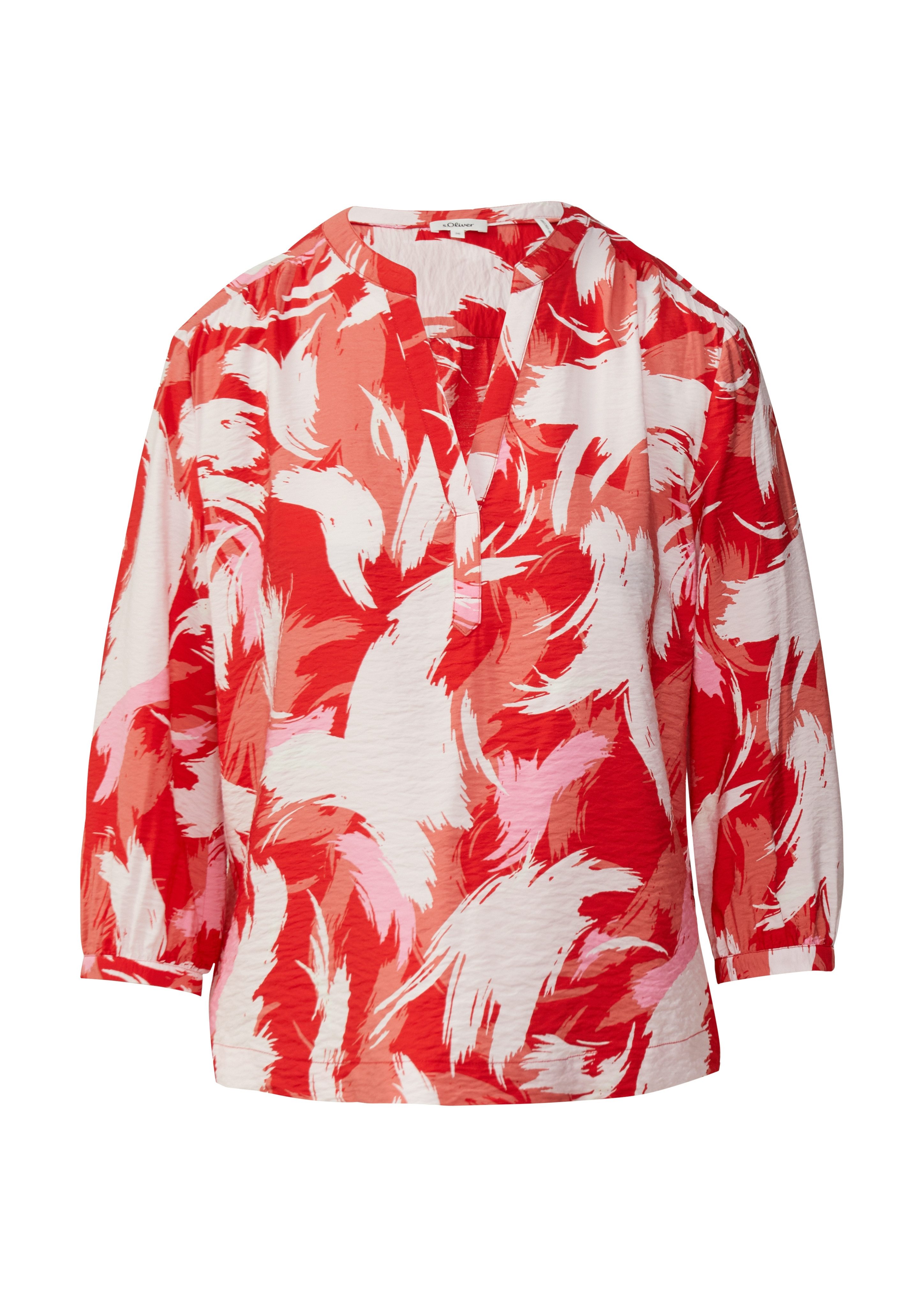 s.Oliver Overhemdblouse in tuniekstijl en met patroon